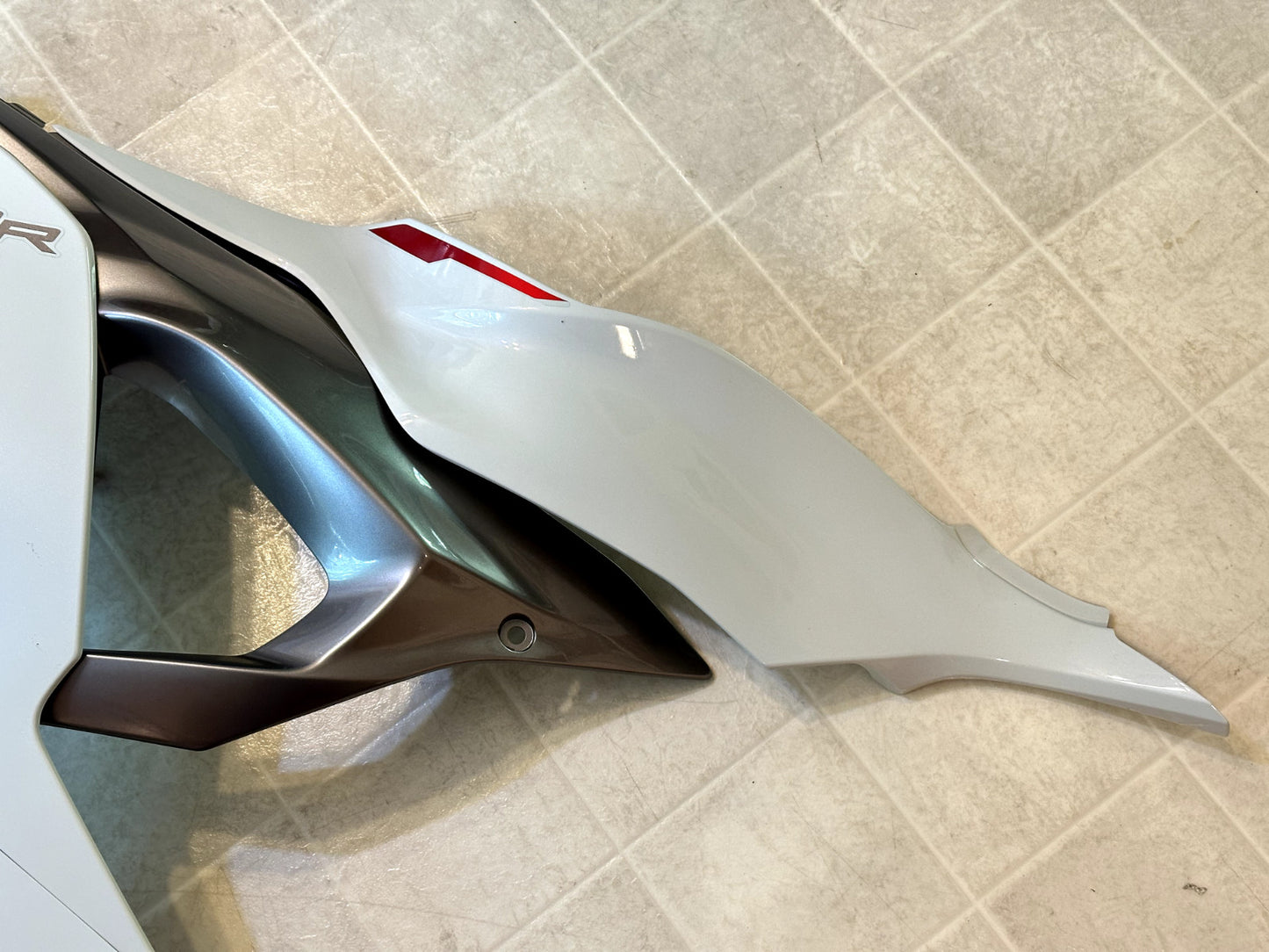 2024-2025 KAWASAKI NINJA ZX6R ZX636 OEM FAIRING BODY PLASTICS COWLING KIT WHITE