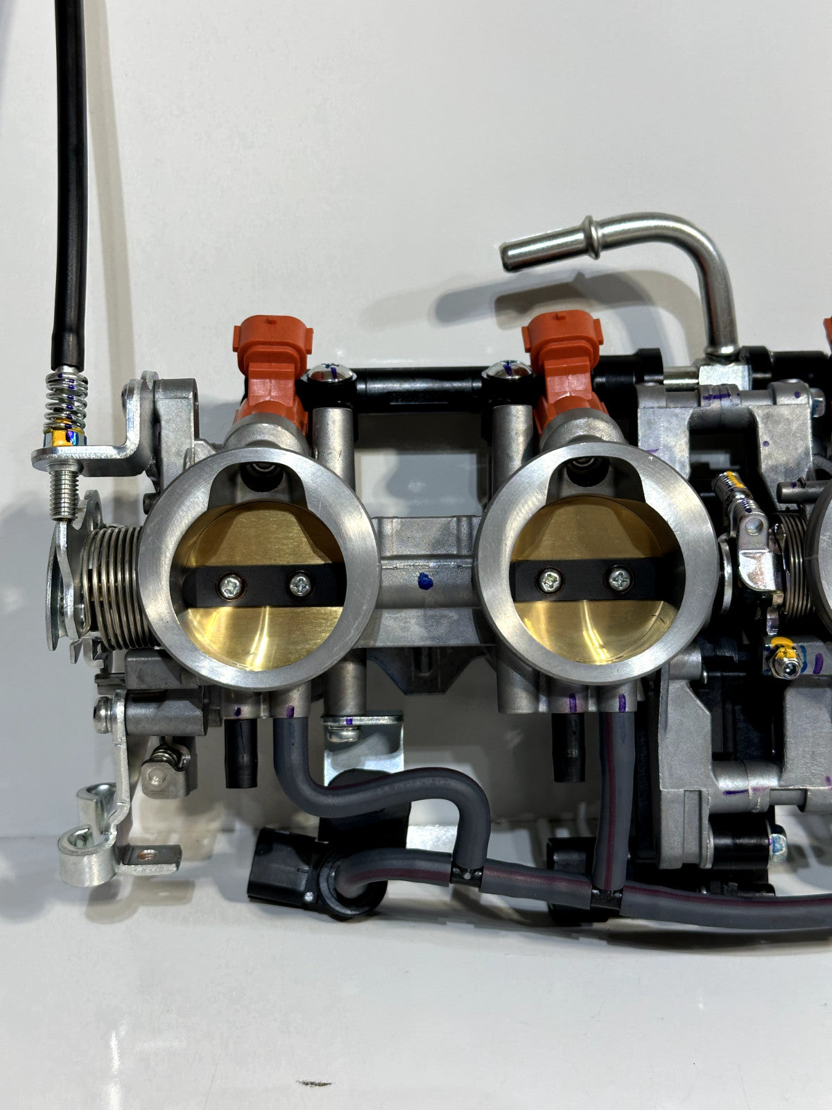 2024-2025 KAWASAKI NINJA ZX6R ZX636 OEM THROTTLE BODY BODIES W/ FUEL INJECTORS