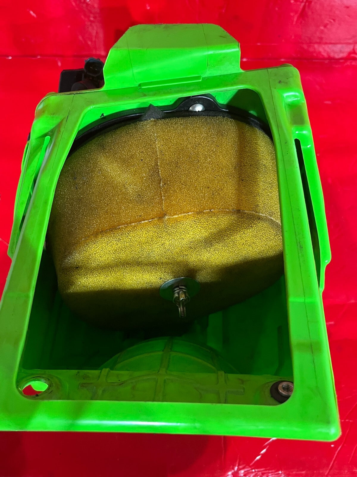 2017-2020 Kawasaki KX250F KX 250 Airbox Air Intake Cleaner Filter Box EFI Sensor