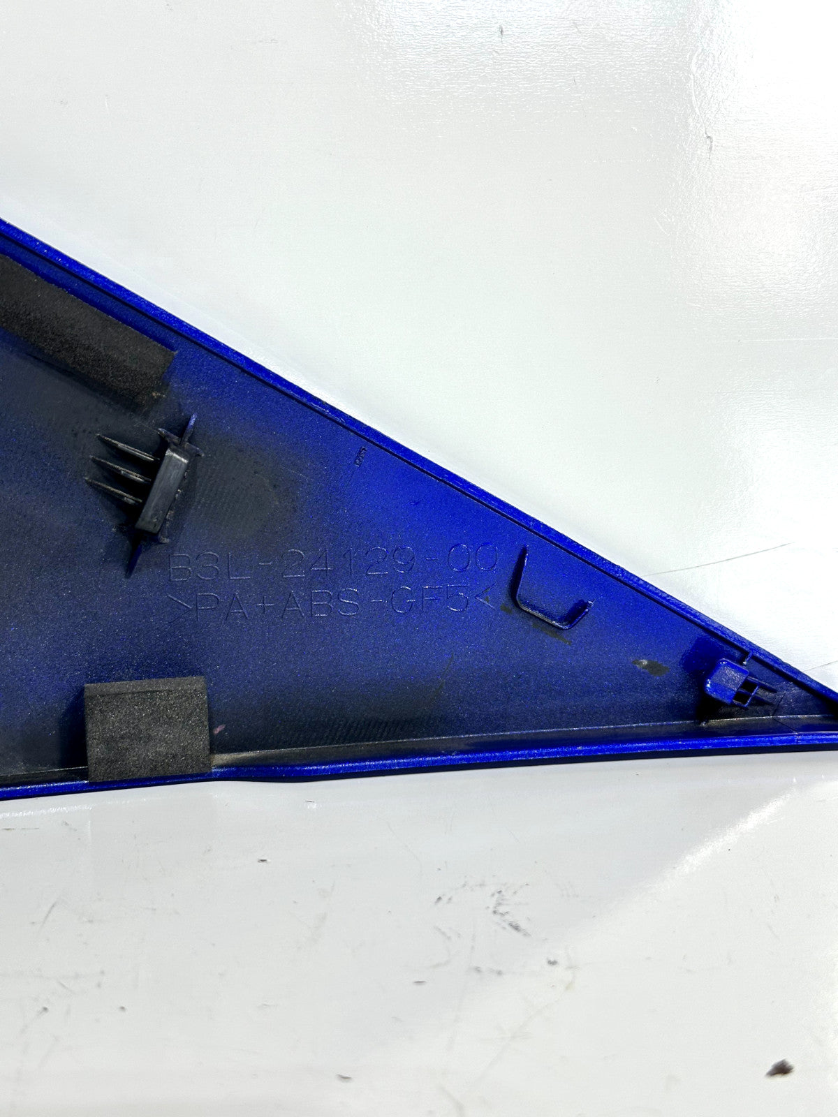 2020-2024 YAMAHA YZF R1 RIGHT LEFT SIDE TANK TRIM FAIRING PANEL COWL BLUE OEM