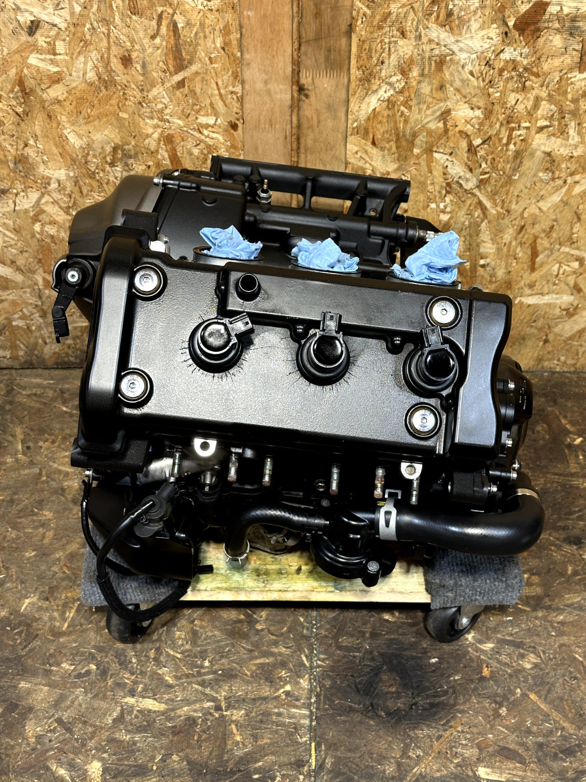 2022-2025 (2024) YAMAHA XSR900 MT09 COMPLETE ENGINE MOTOR ASSEMBLY 1.4K MILES