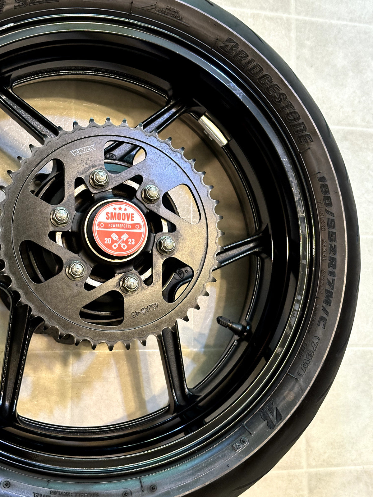 2019-2025 KAWASAKI NINJA ZX6R ZX636 OEM REAR BACK WHEEL RIM ROTOR SPROCKET TIRE