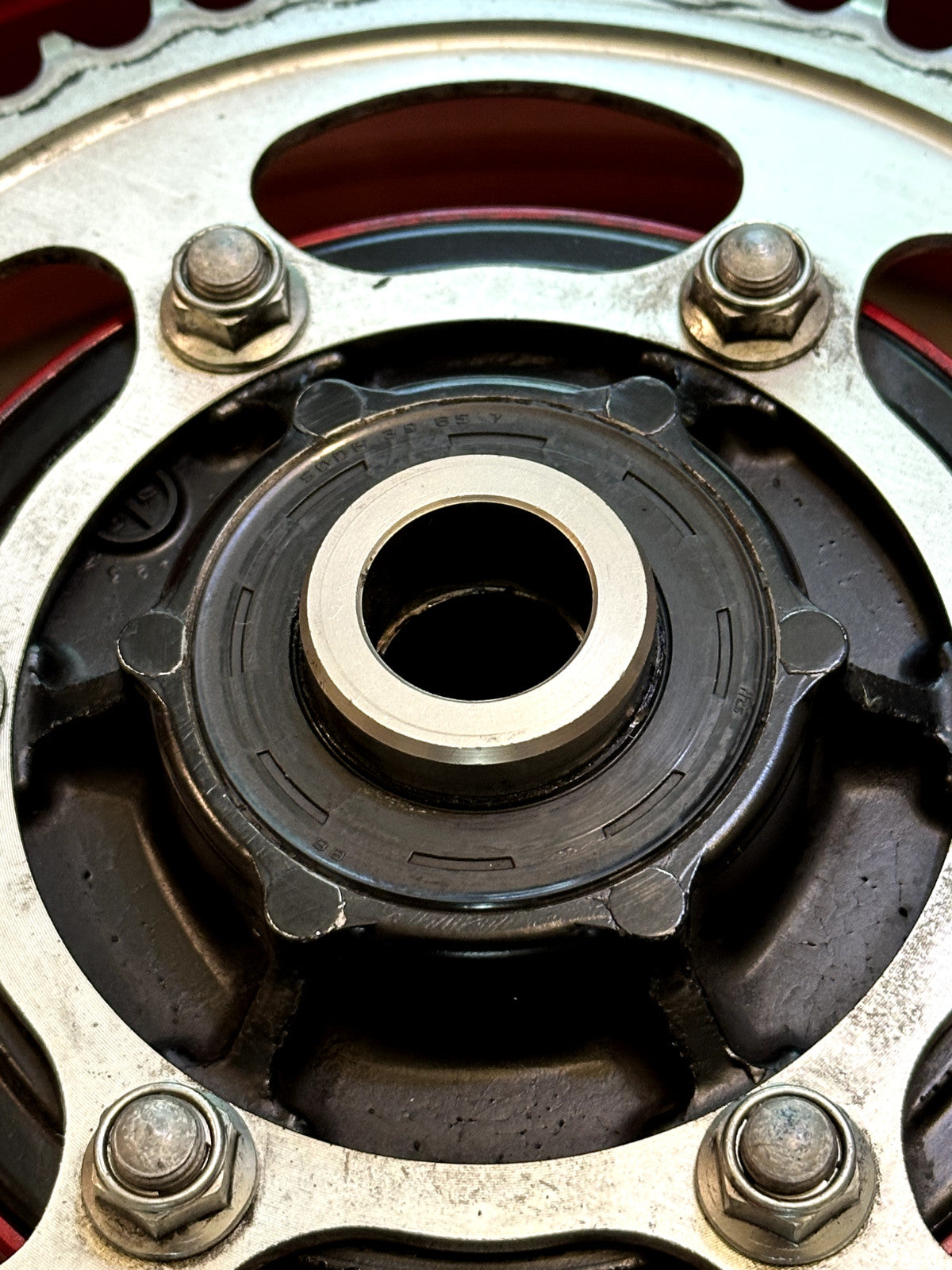 2011-2025 SUZUKI GSXR750 OEM REAR BACK WHEEL RIM TIRE ROTOR SPROCKET RED