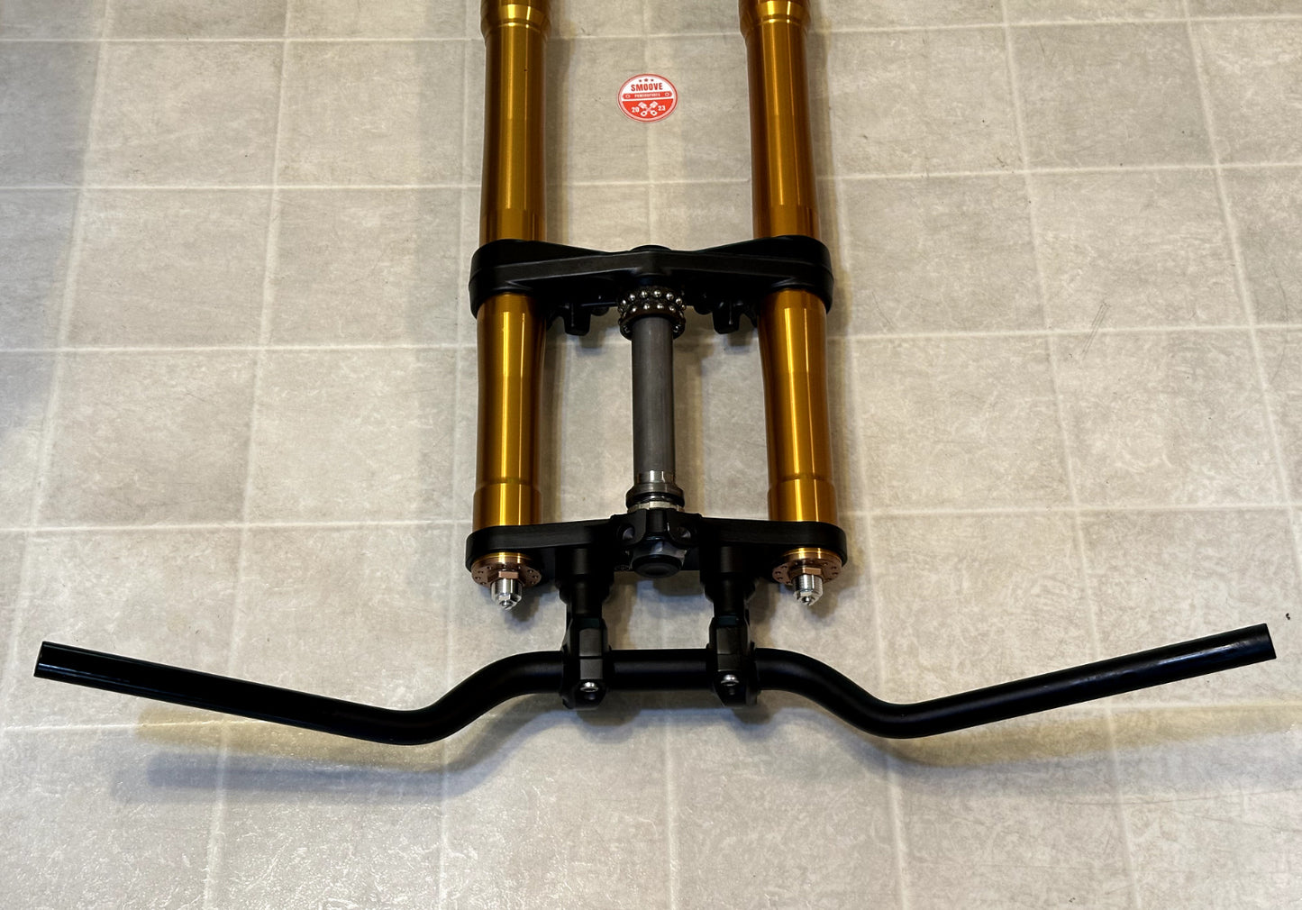 2022-2025 YAMAHA XSR900 XSR 900 OEM FRONT FORKS SUSPENSION W/ TRIPLE TREE & BARS