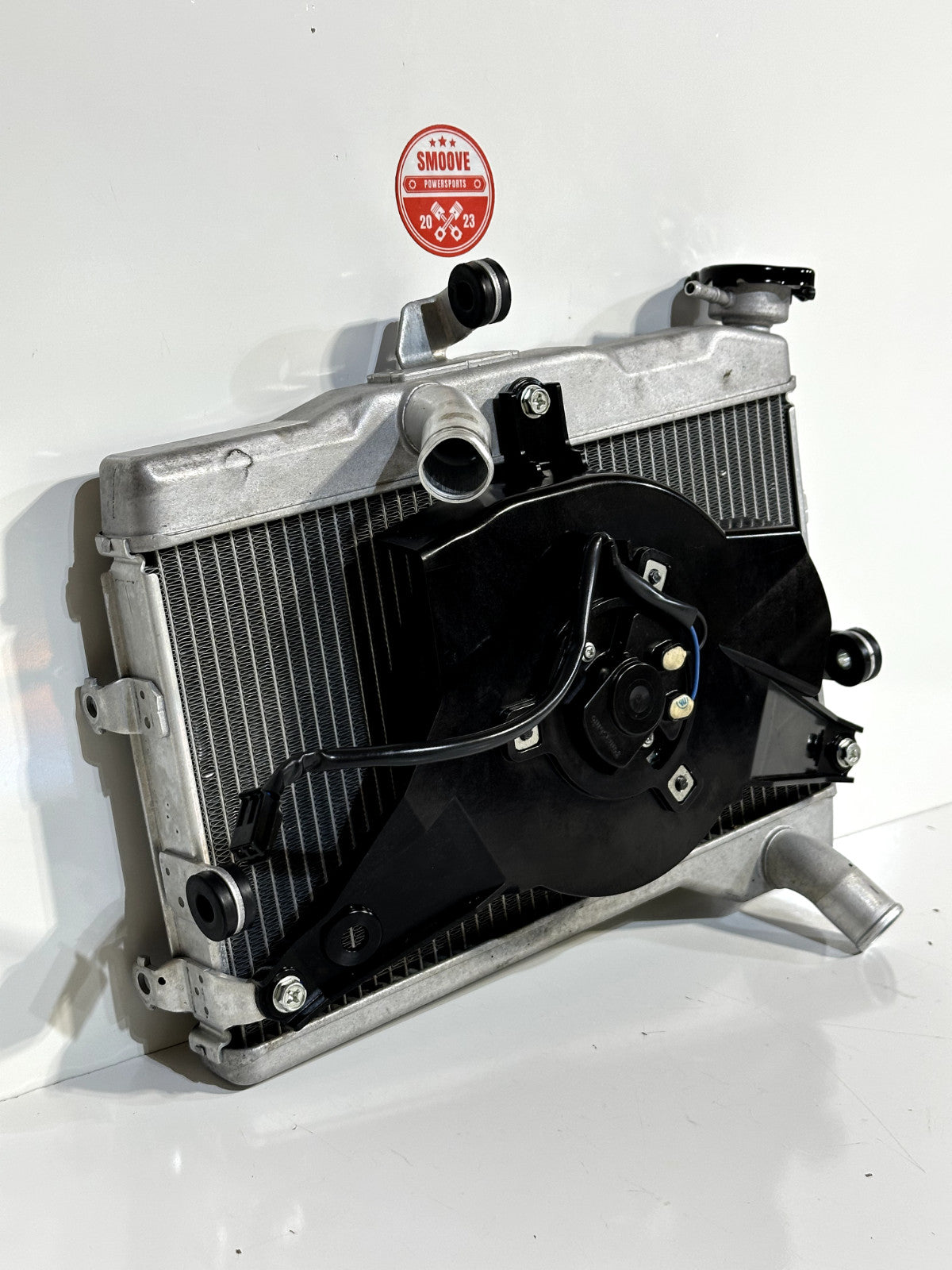 2022-2025 YAMAHA YZF R7 OEM RADIATOR ENGINE MOTOR COOLER ASSEMBLY W/ FAN