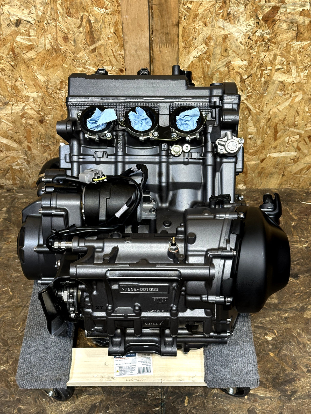 2024-2025 YAMAHA MT09 MT-09 SP TRACER OEM COMPLETE ENGINE MOTOR ASSEMBLY TESTED