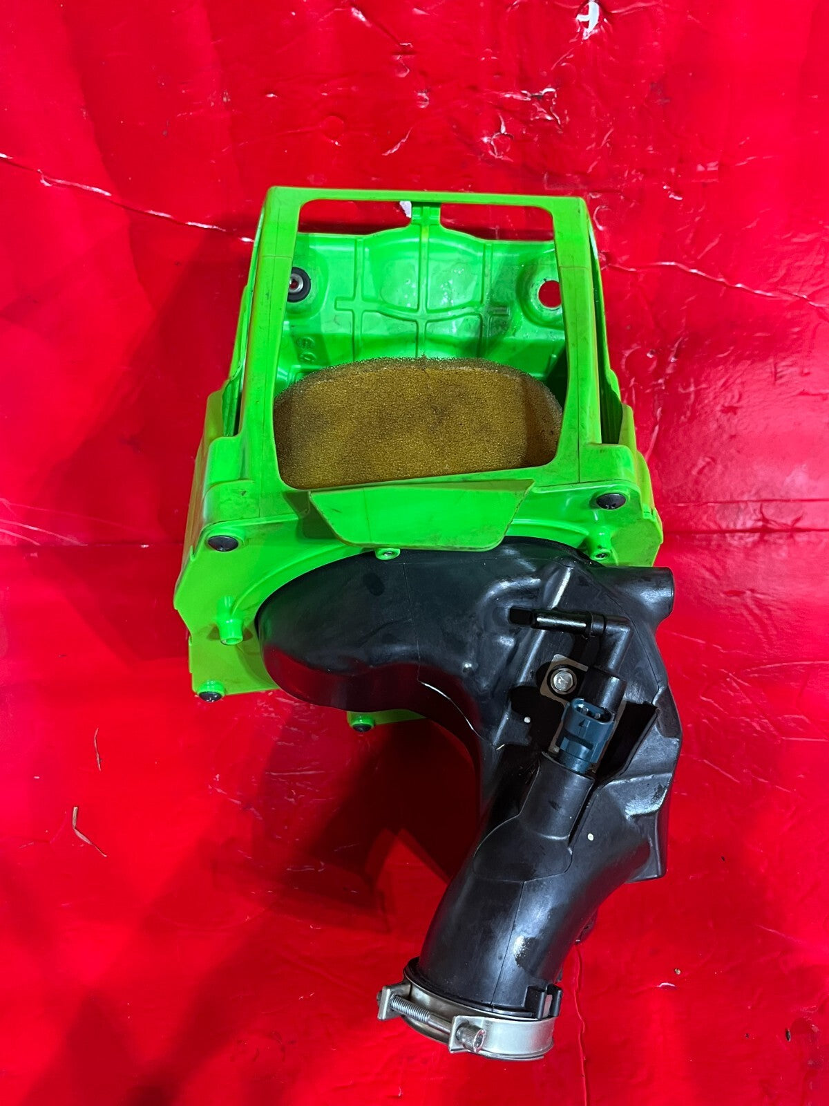2017-2020 Kawasaki KX250F KX 250 Airbox Air Intake Cleaner Filter Box EFI Sensor