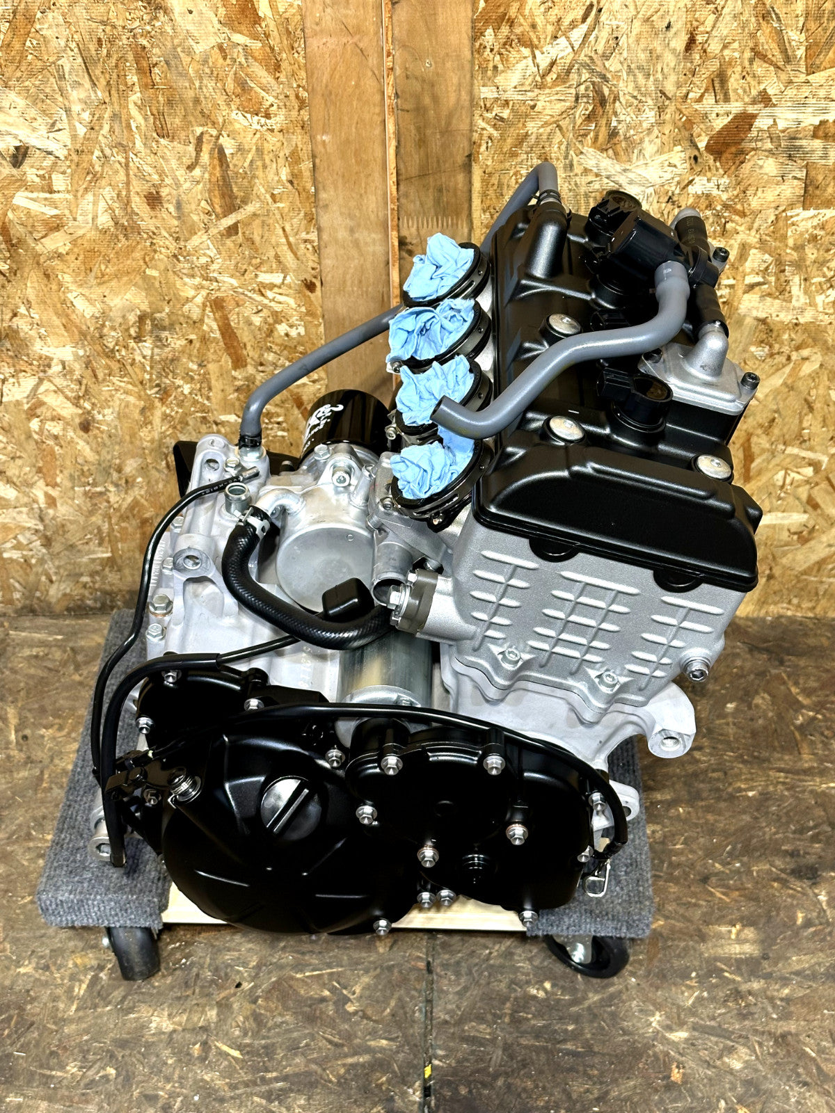 2024-2025 KAWASAKI NINJA ZX6R OEM COMPLETE ENGINE MOTOR ASSEMBLY 806 MILES MINT✅