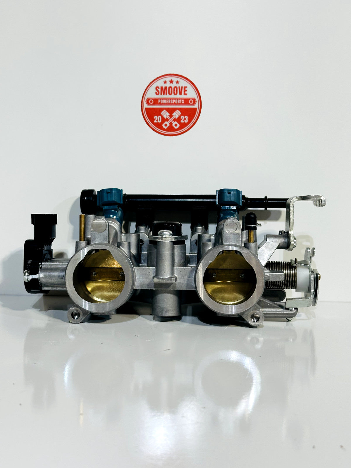 2022-2025 YAMAHA YZF R7 OEM THROTTLE BODY BODIES W/ INJECTORS + FUEL RAIL
