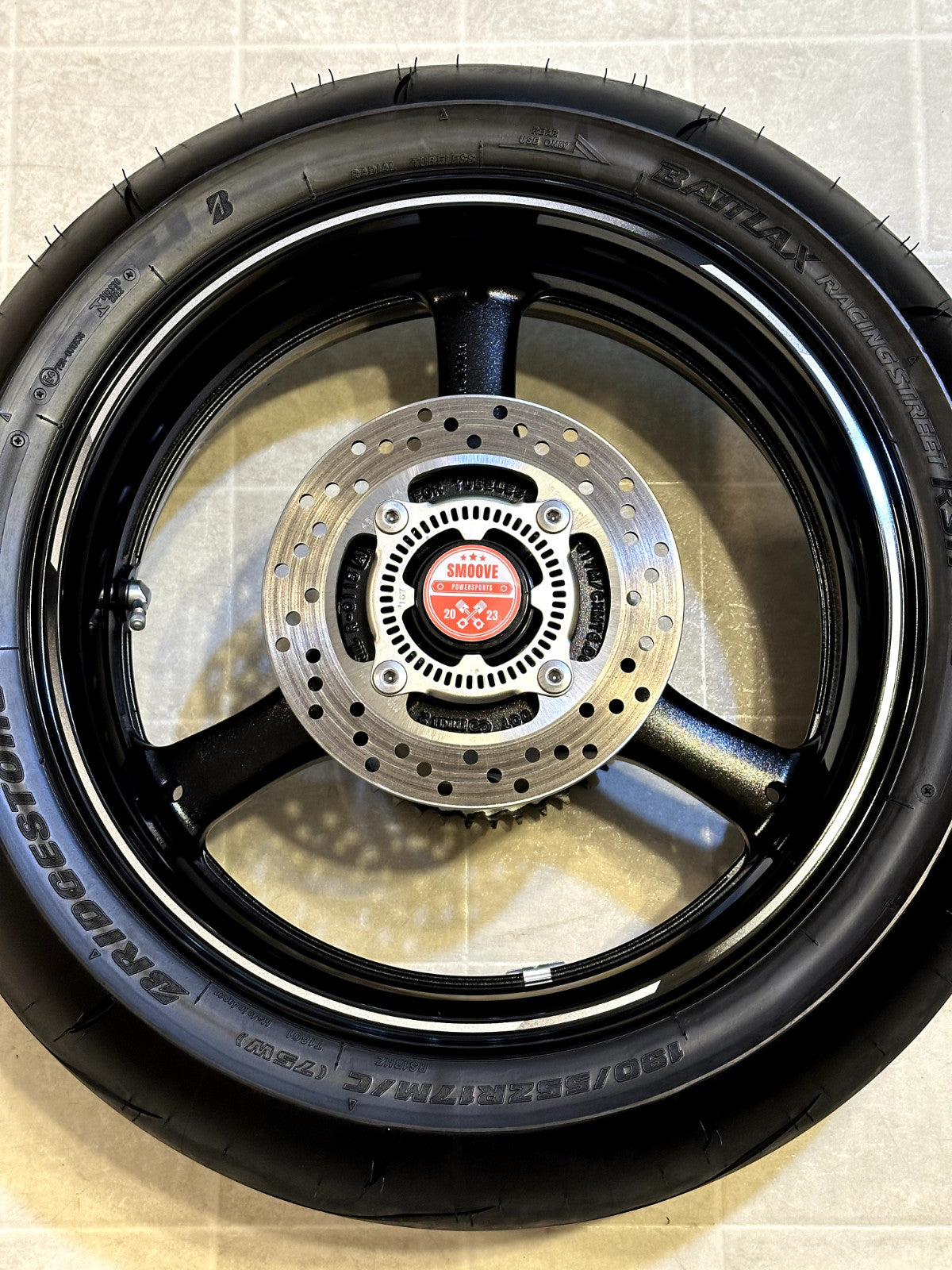2021-2025 KAWASAKI NINJA ZX10R ZX 10 OEM REAR BACK WHEEL RIM ROTOR SPROCKET TIRE