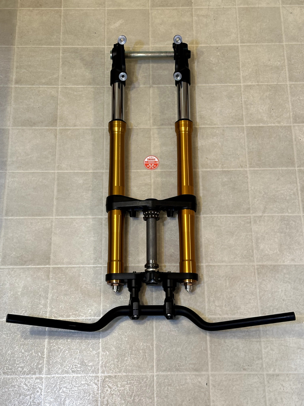 2022-2025 YAMAHA XSR900 XSR 900 OEM FRONT FORKS SUSPENSION W/ TRIPLE TREE & BARS