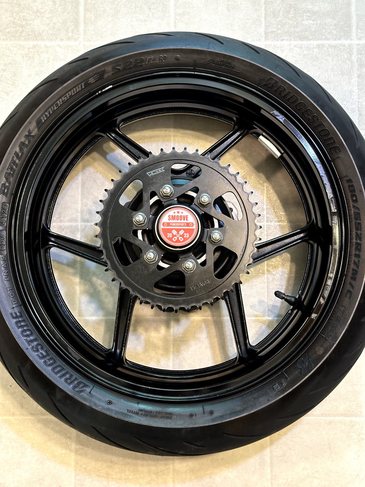 2019-2025 KAWASAKI NINJA ZX6R ZX636 OEM REAR BACK WHEEL RIM ROTOR SPROCKET TIRE