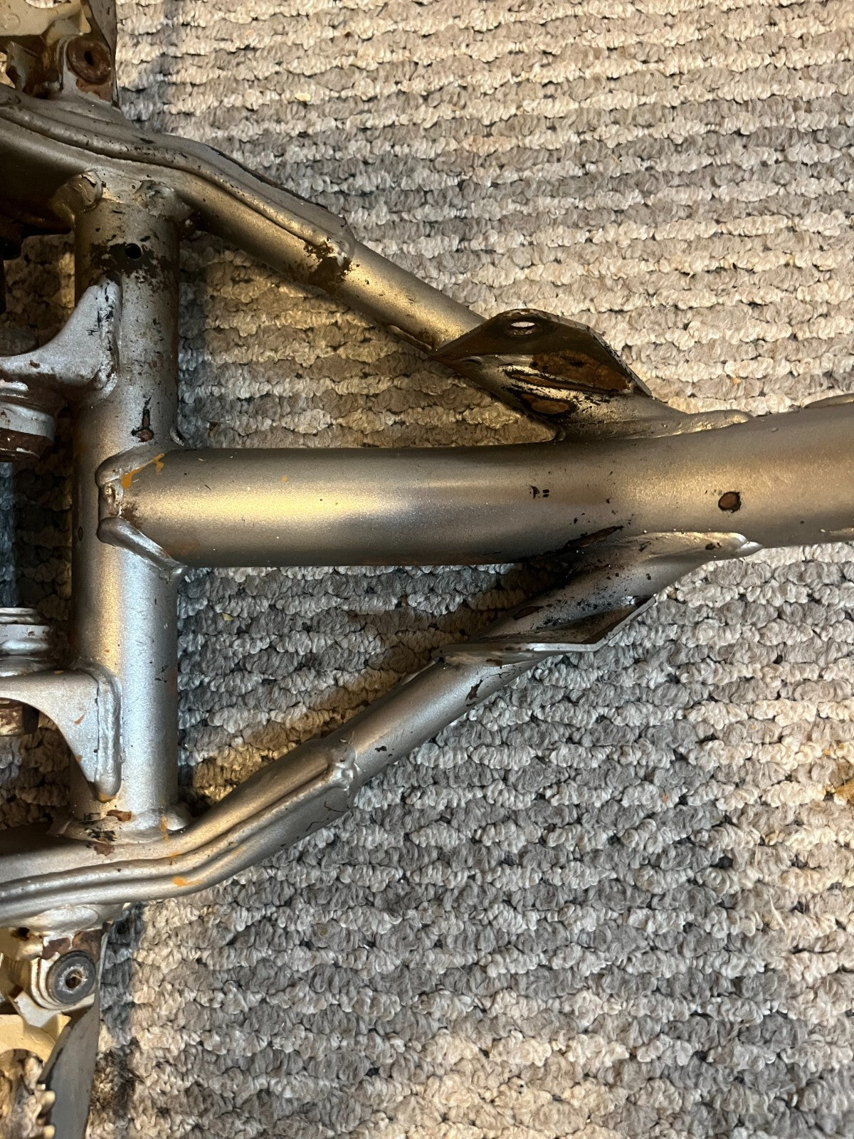 2006 Kawasaki KX100 KX 100 Frame Main Chassis Steel OEM Sub Frame Rear