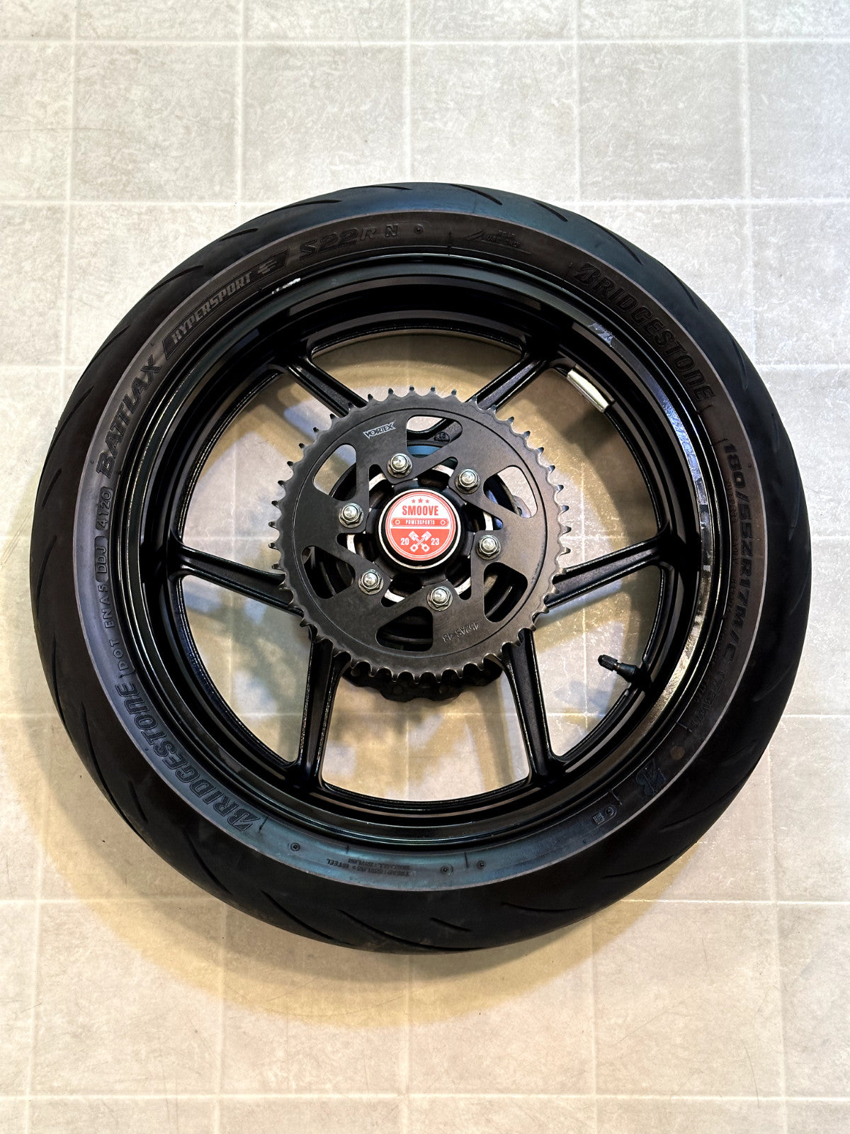 2019-2025 KAWASAKI NINJA ZX6R ZX636 OEM REAR BACK WHEEL RIM ROTOR SPROCKET TIRE