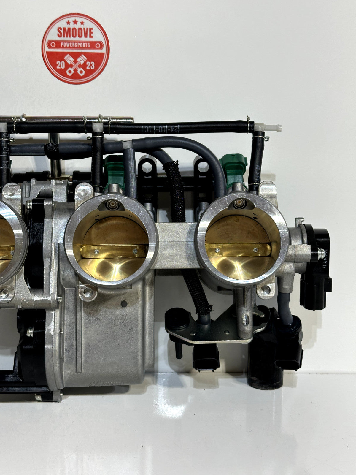 2024-2025 KAWASAKI NINJA ZX10R ZX 10 OEM THROTTLE BODY W/ FUEL INJECTORS + RAIL