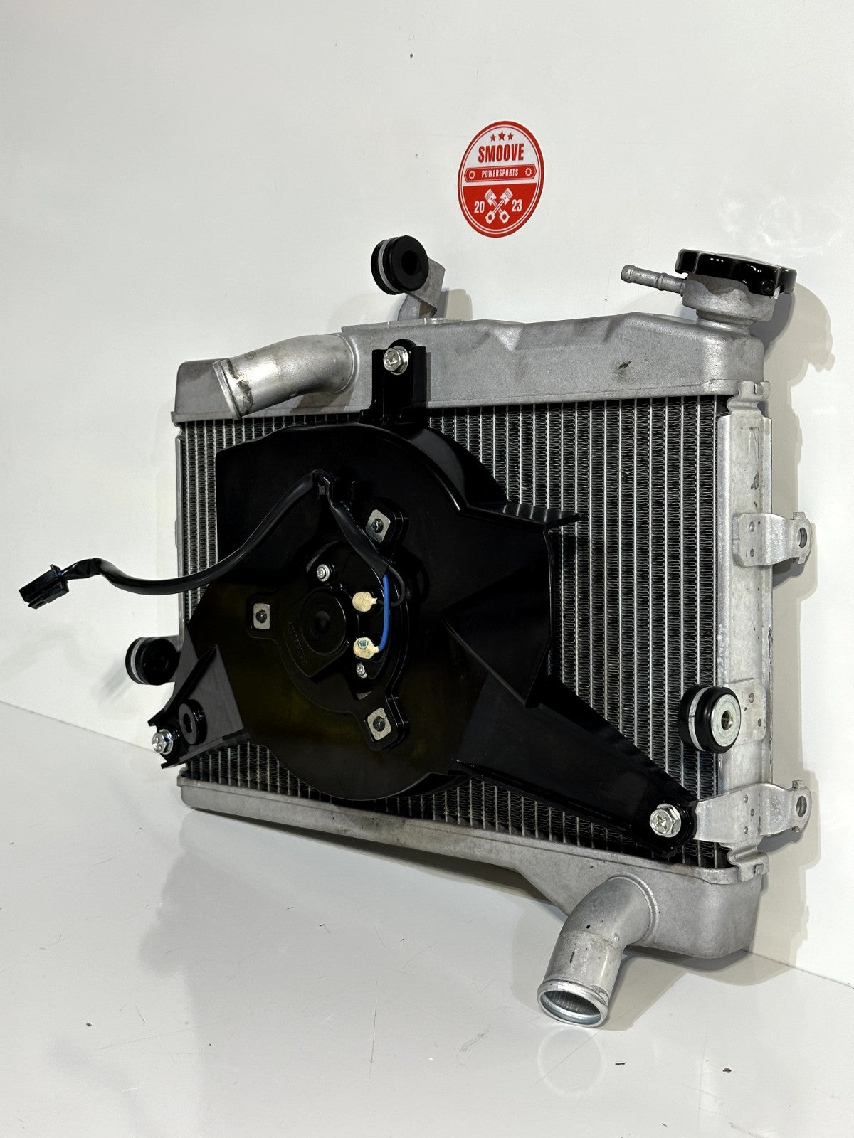 2022-2025 YAMAHA YZF R7 OEM RADIATOR ENGINE MOTOR COOLER ASSEMBLY W/ FAN