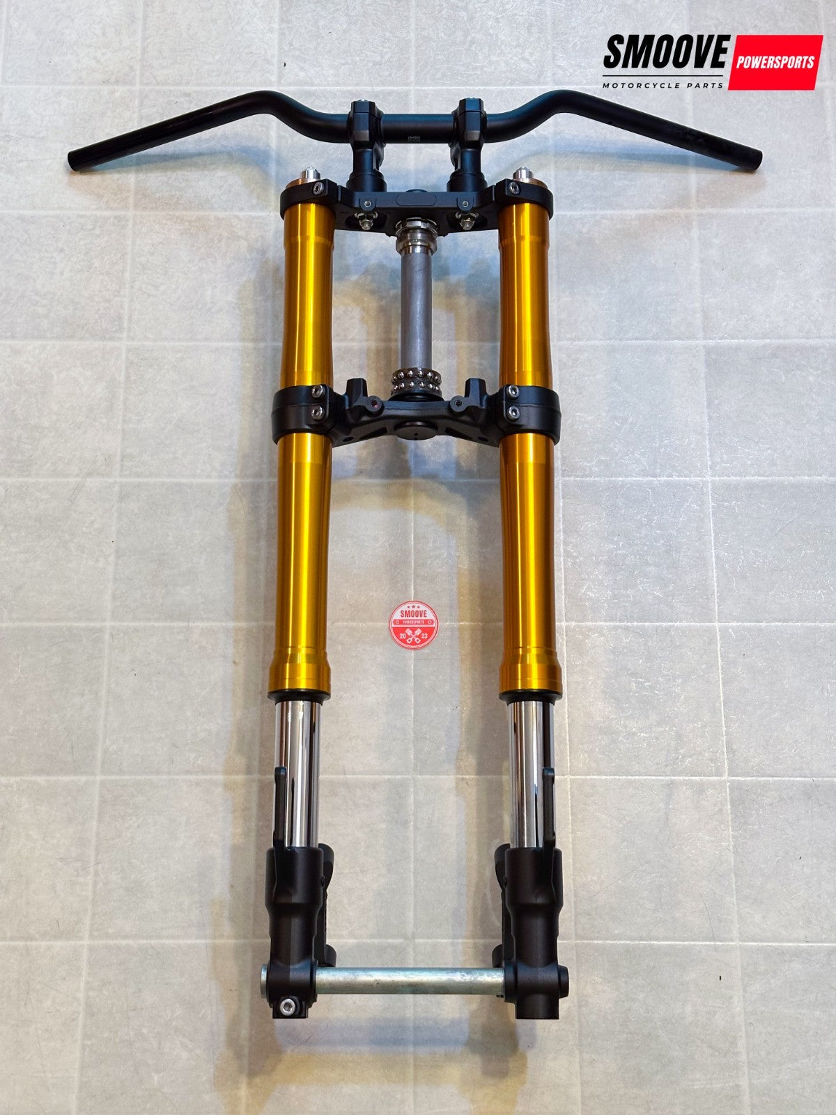 2022-2025 YAMAHA XSR900 XSR 900 OEM FRONT FORKS SUSPENSION W/ TRIPLE TREE & BARS
