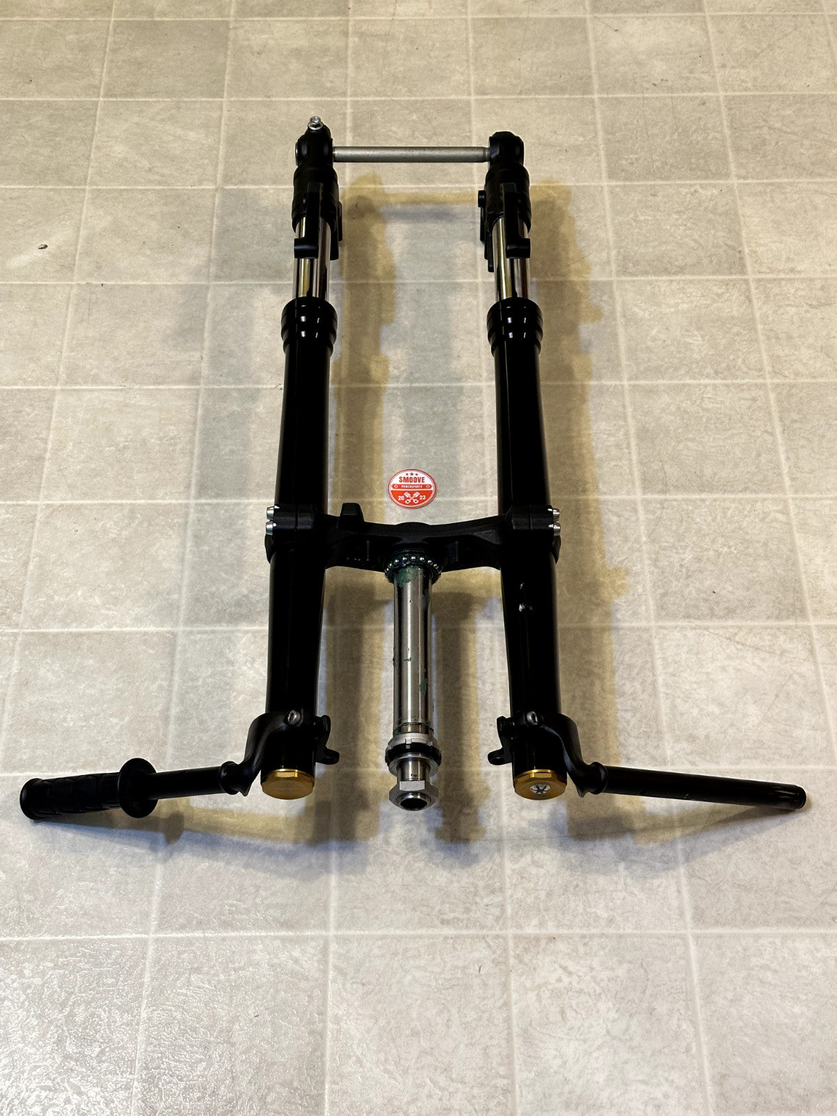 2023-2025 KAWASAKI NINJA ZX4RR OEM SHOWA FRONT FORKS SUSPENSION + TREE & CLIP ON