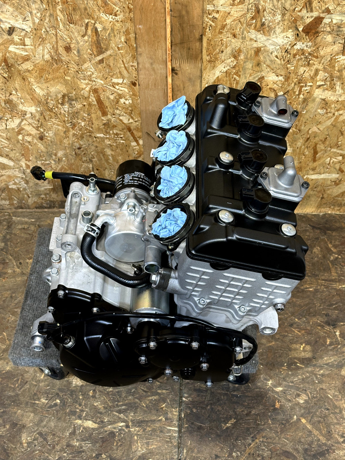 2019-2025 KAWASAKI NINJA ZX6R ZX636 COMPLETE ENGINE MOTOR ASSEMBLY MINT 743 MILE