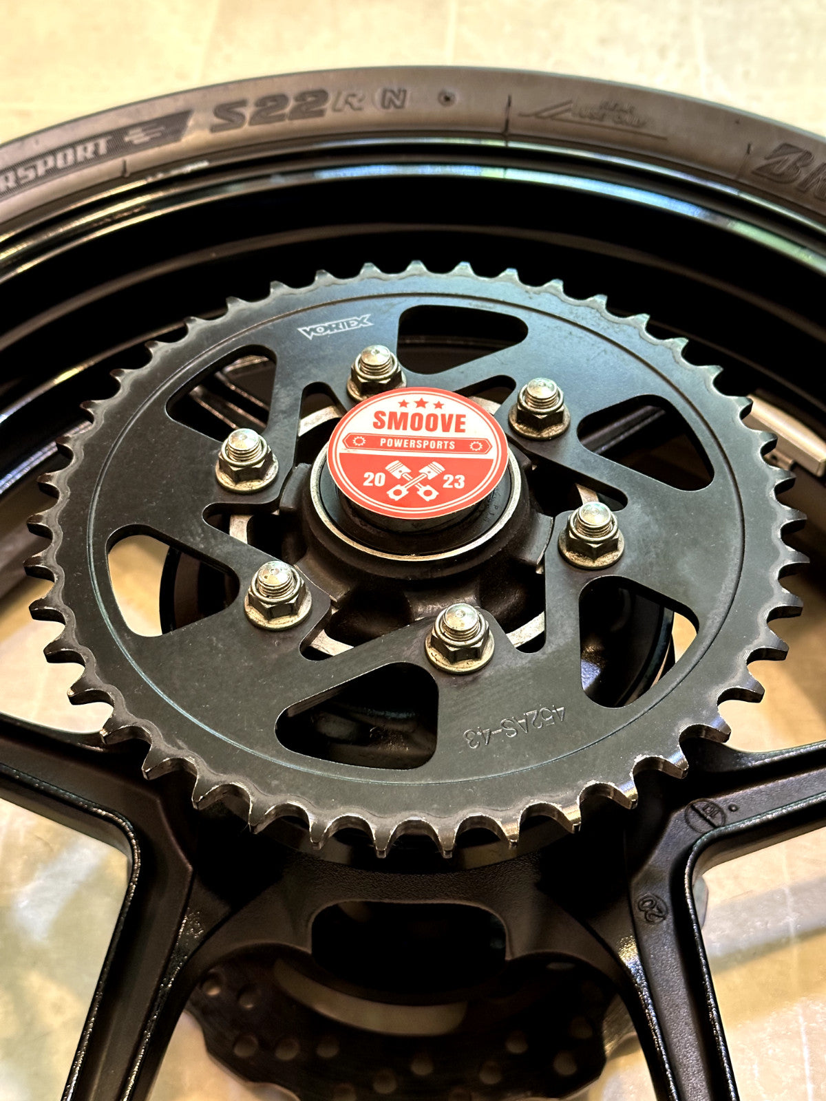 2019-2025 KAWASAKI NINJA ZX6R ZX636 OEM REAR BACK WHEEL RIM ROTOR SPROCKET TIRE