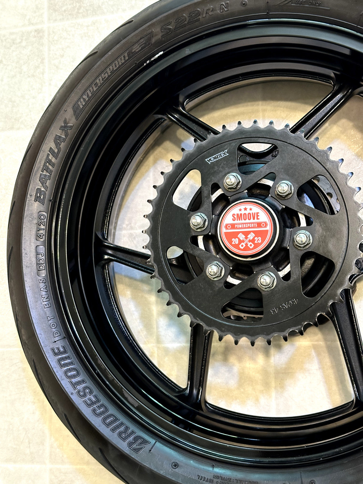 2019-2025 KAWASAKI NINJA ZX6R ZX636 OEM REAR BACK WHEEL RIM ROTOR SPROCKET TIRE