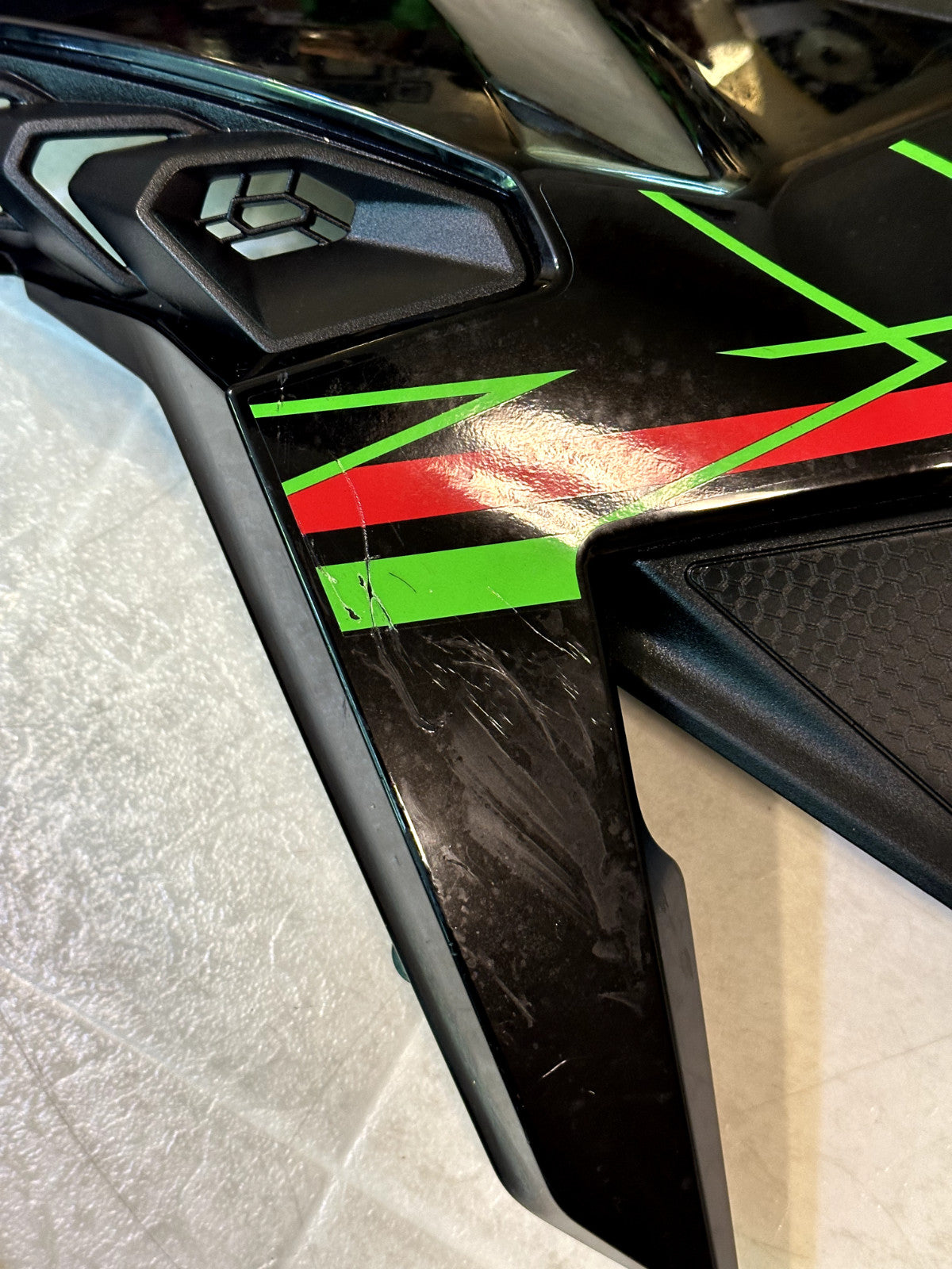2023-2025 KAWASAKI NINJA ZX4RR OEM FAIRING BODY PANEL COWLING KIT KRT GREEN