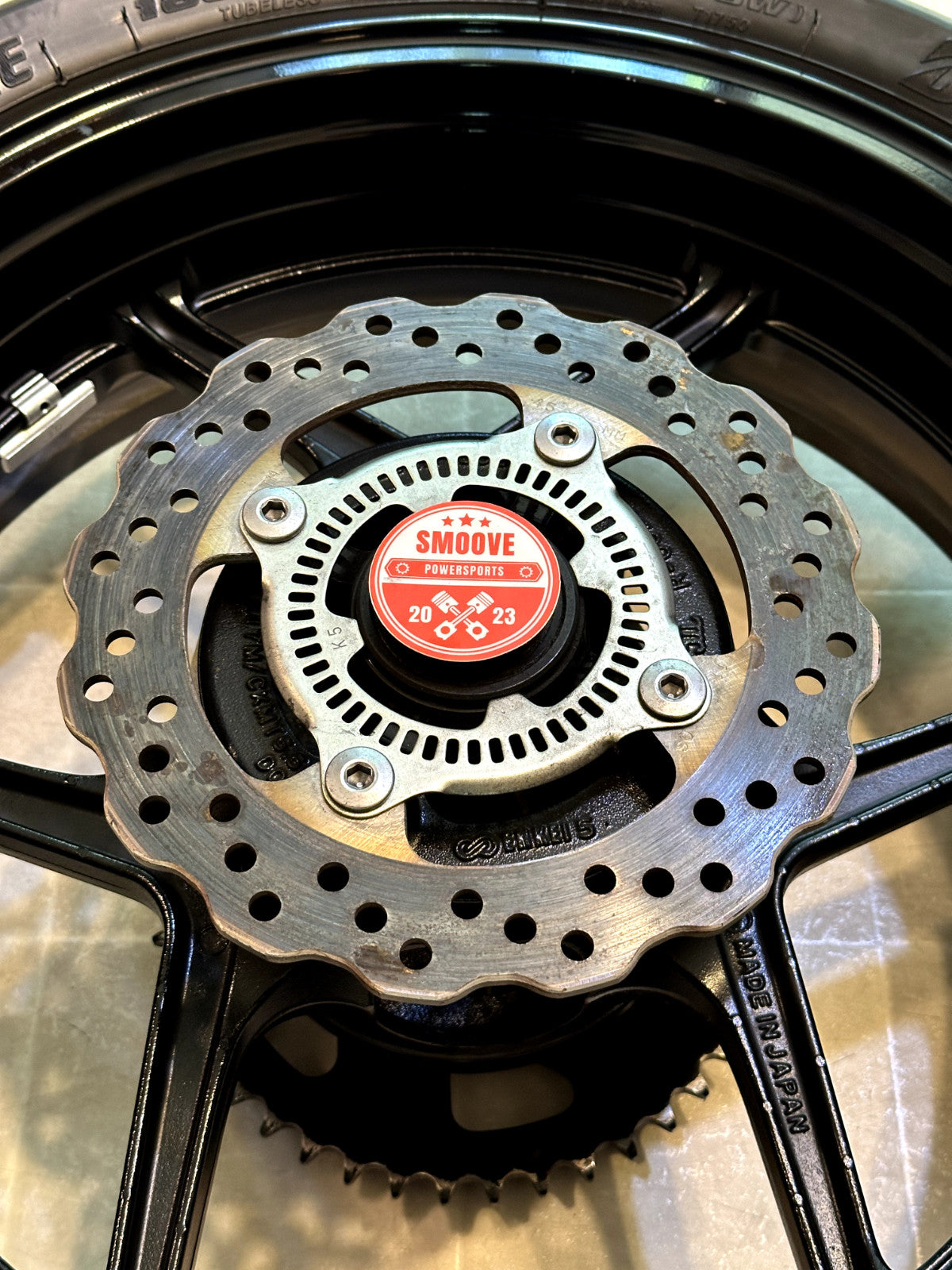2019-2025 KAWASAKI NINJA ZX6R ZX636 OEM REAR BACK WHEEL RIM ROTOR SPROCKET TIRE