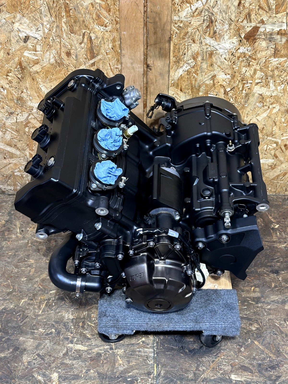 2022-2025 (2024) YAMAHA XSR900 MT09 COMPLETE ENGINE MOTOR ASSEMBLY 1.4K MILES