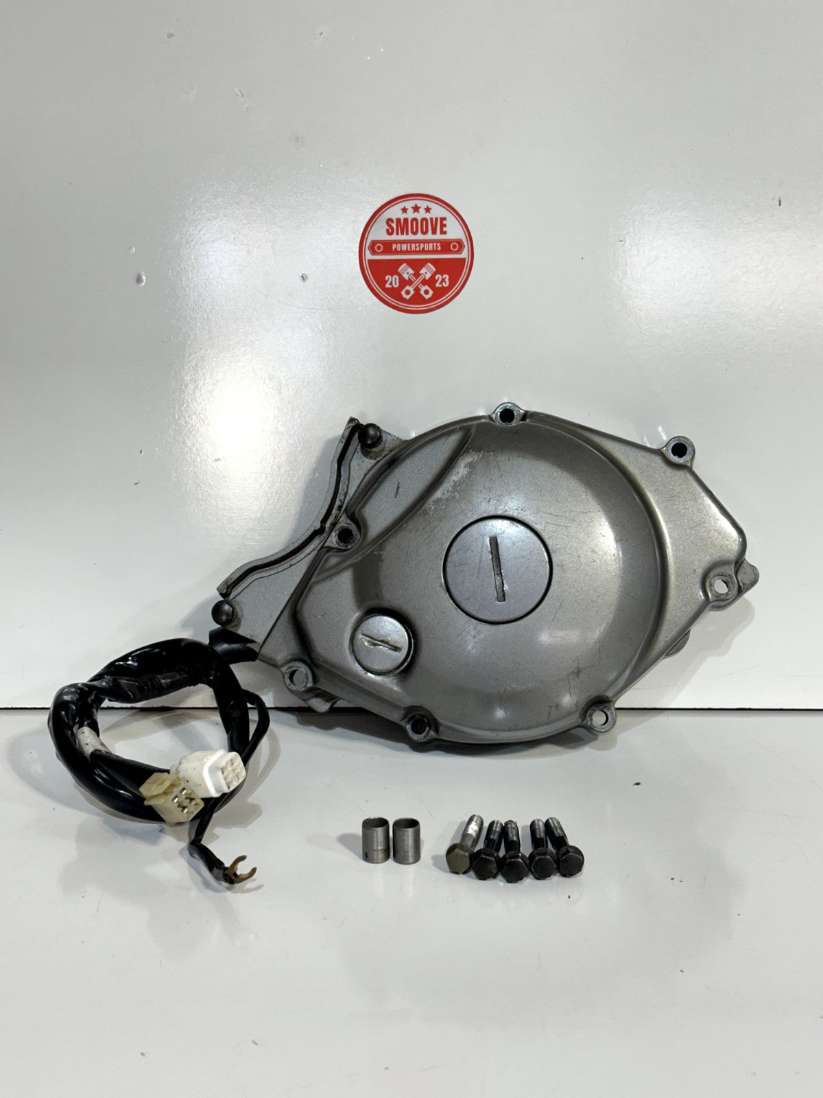 2007 YAMAHA TTR125 TTR 125 OEM STATOR MAGNETO COVER W/ STATOR MAGNETO GENERATOR