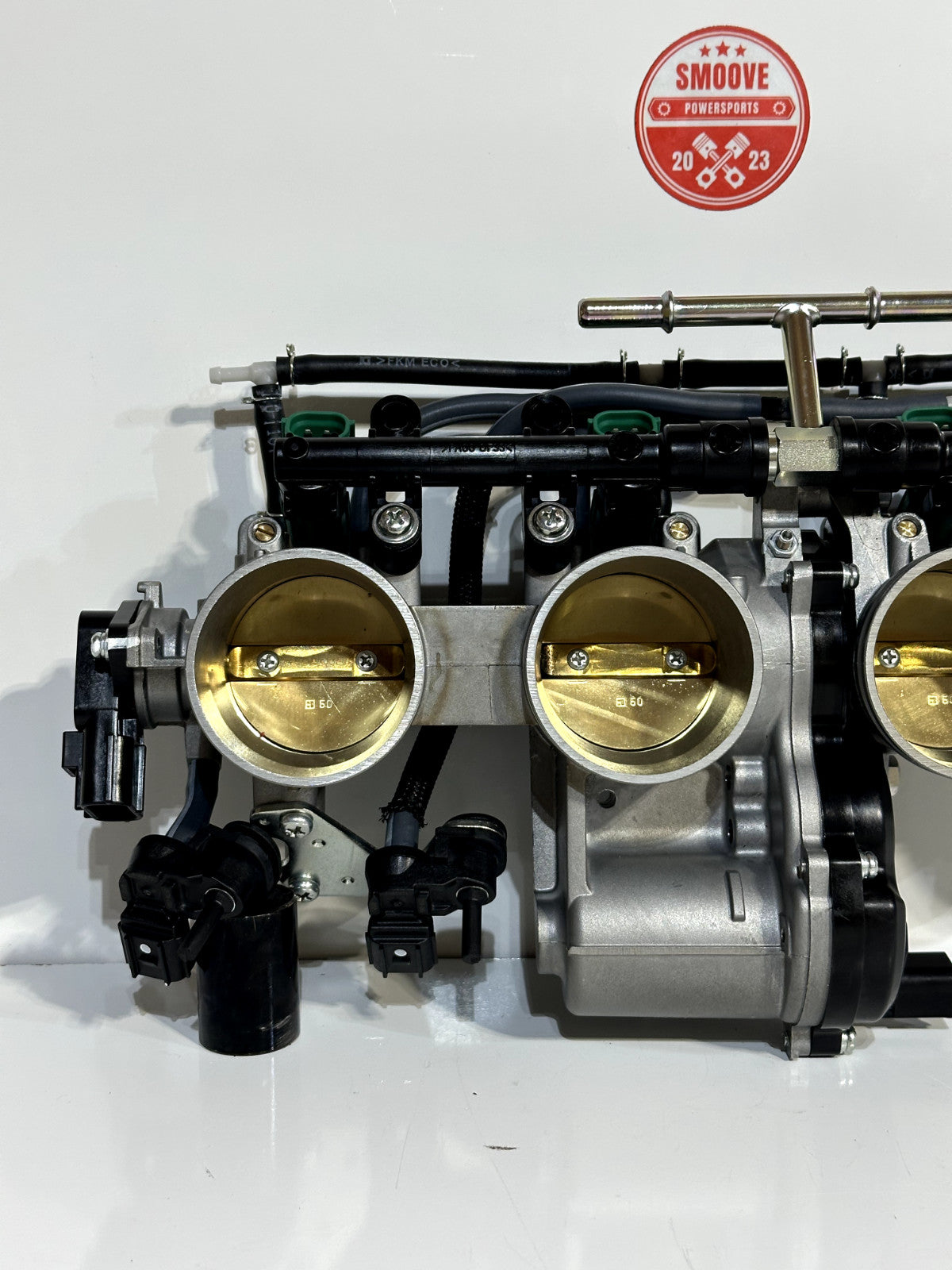 2024-2025 KAWASAKI NINJA ZX10R ZX 10 OEM THROTTLE BODY W/ FUEL INJECTORS + RAIL