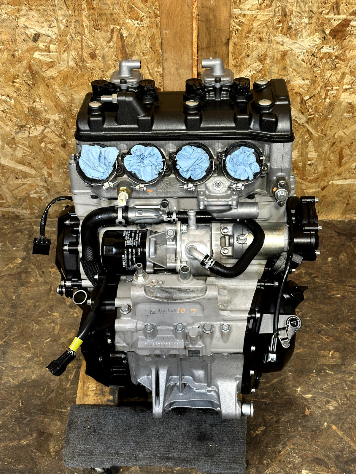 2019-2025 KAWASAKI NINJA ZX6R ZX636 COMPLETE ENGINE MOTOR ASSEMBLY MINT 743 MILE