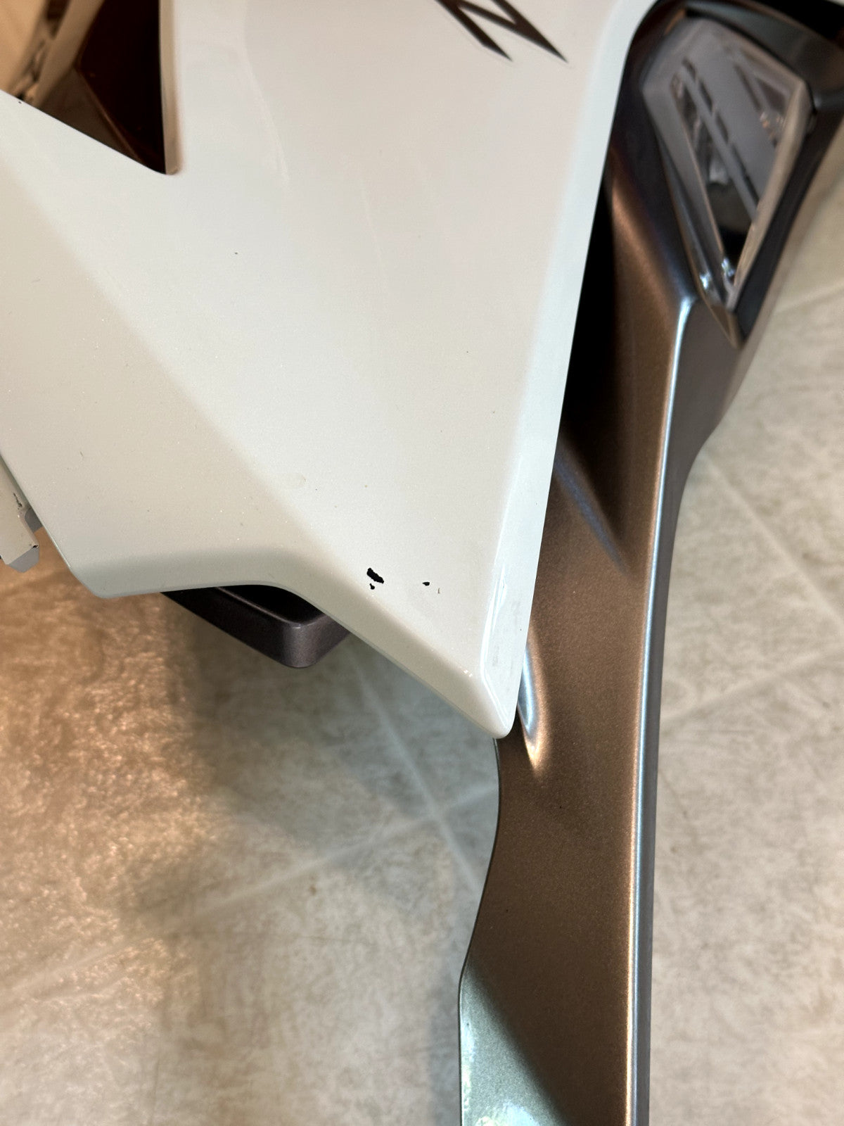 2024-2025 KAWASAKI NINJA ZX6R ZX636 OEM FAIRING BODY PLASTICS COWLING KIT WHITE