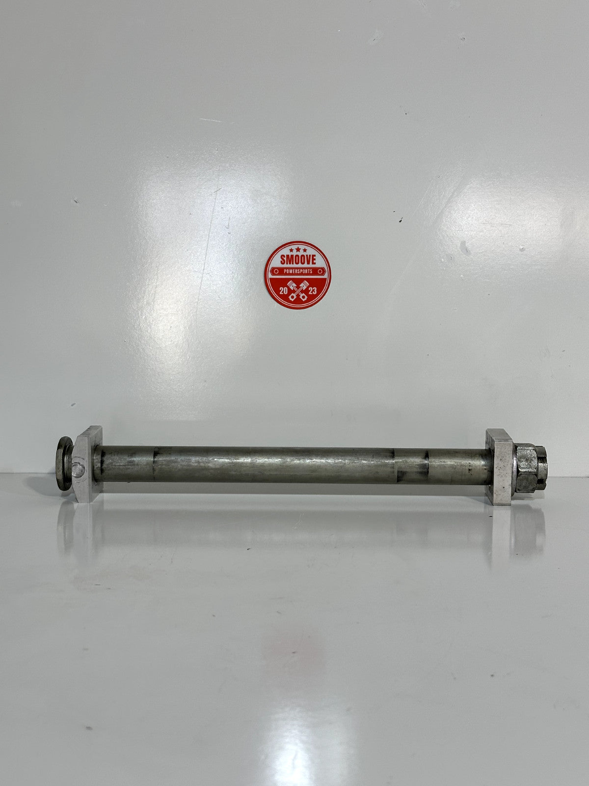 2019-2025 KAWASAKI NINJA ZX6R ZX636 OEM REAR WHEEL AXLE BOLT & NUT W/ AXLE BLOCK