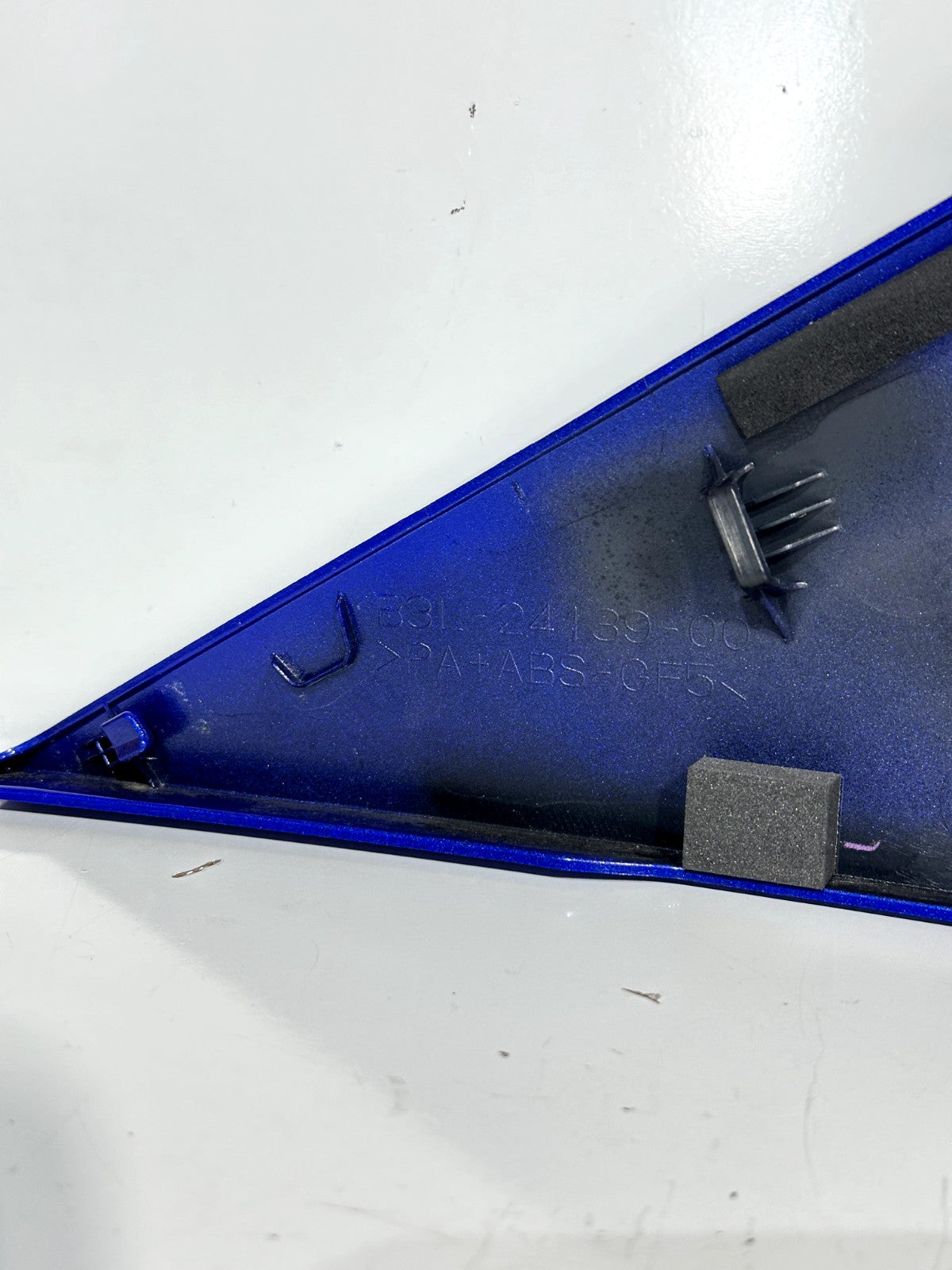2020-2024 YAMAHA YZF R1 RIGHT LEFT SIDE TANK TRIM FAIRING PANEL COWL BLUE OEM
