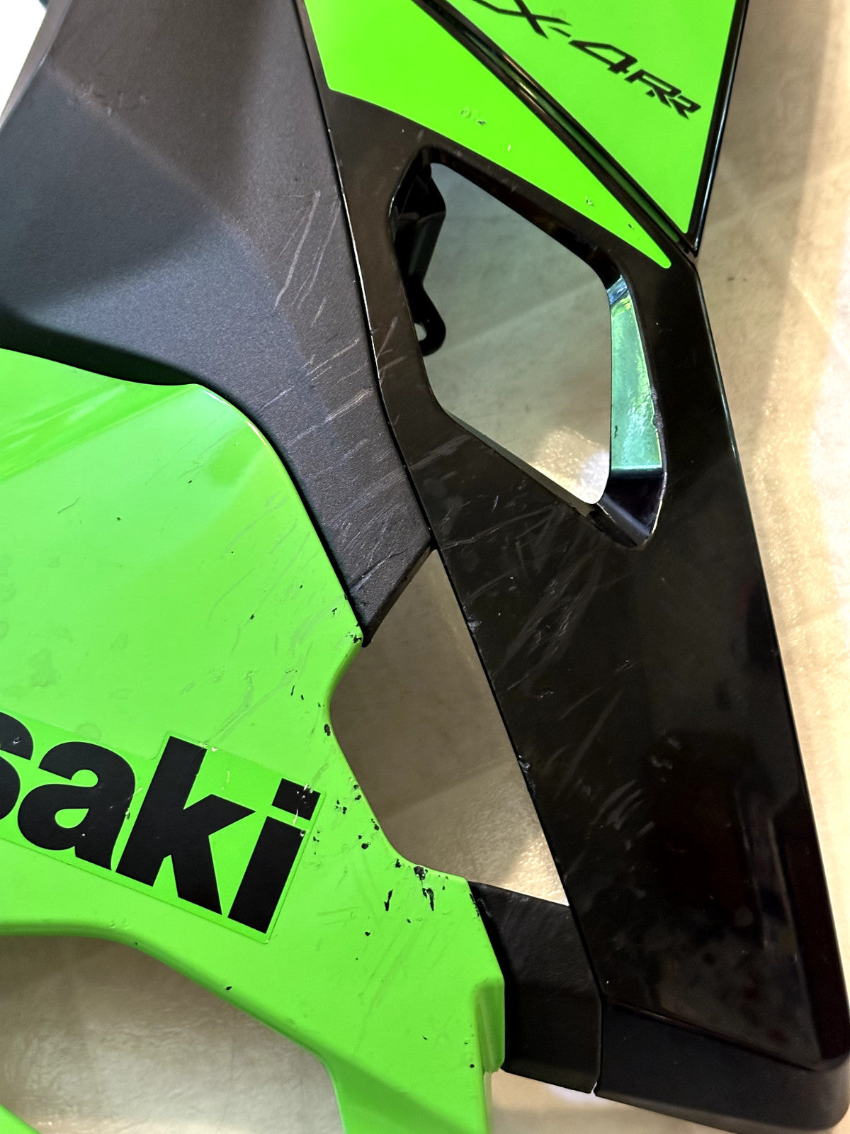 2023-2025 KAWASAKI NINJA ZX4RR OEM FAIRING BODY PANEL COWLING KIT KRT GREEN
