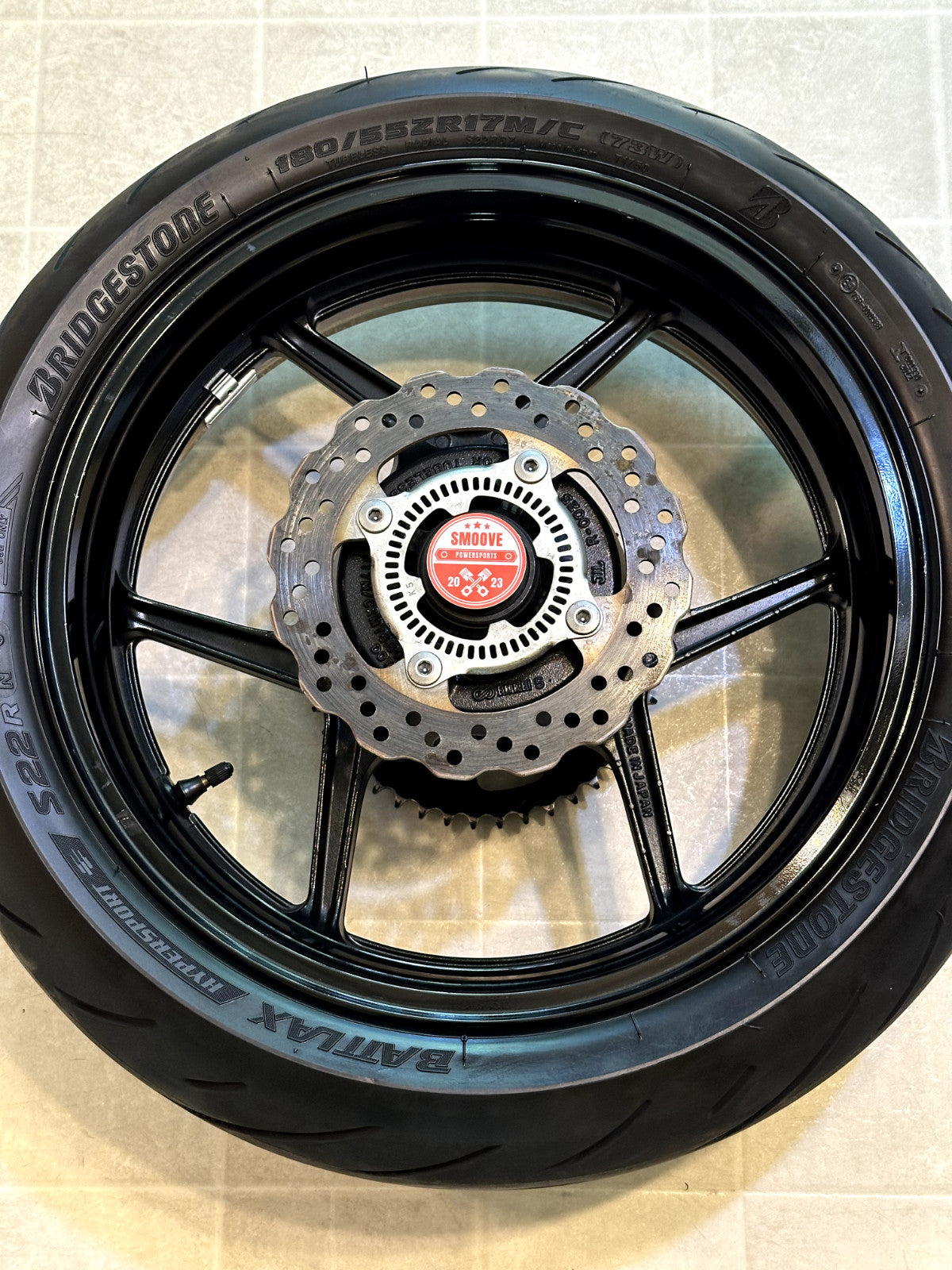 2019-2025 KAWASAKI NINJA ZX6R ZX636 OEM REAR BACK WHEEL RIM ROTOR SPROCKET TIRE