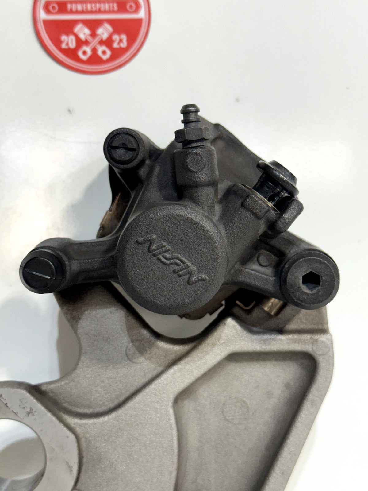 2015-2023 YAMAHA YZF R1 REAR BACK BRAKE CALIPER W/ MOUNT & PADS ASSEMBLY