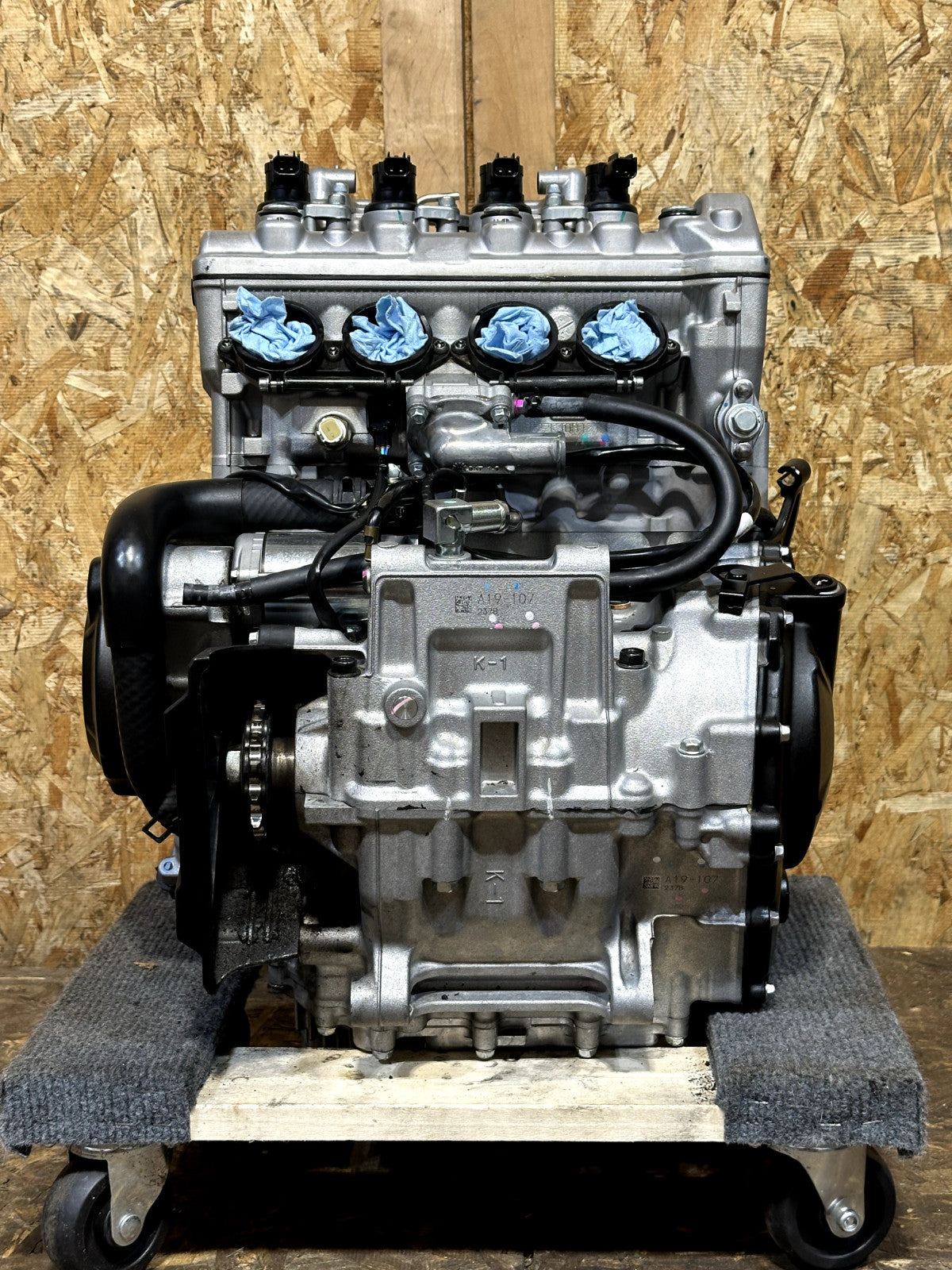 2023-2025 KAWASAKI NINJA ZX4R ZX4RR COMPLETE ENGINE MOTOR ASSEMBLY 1.3K MILES