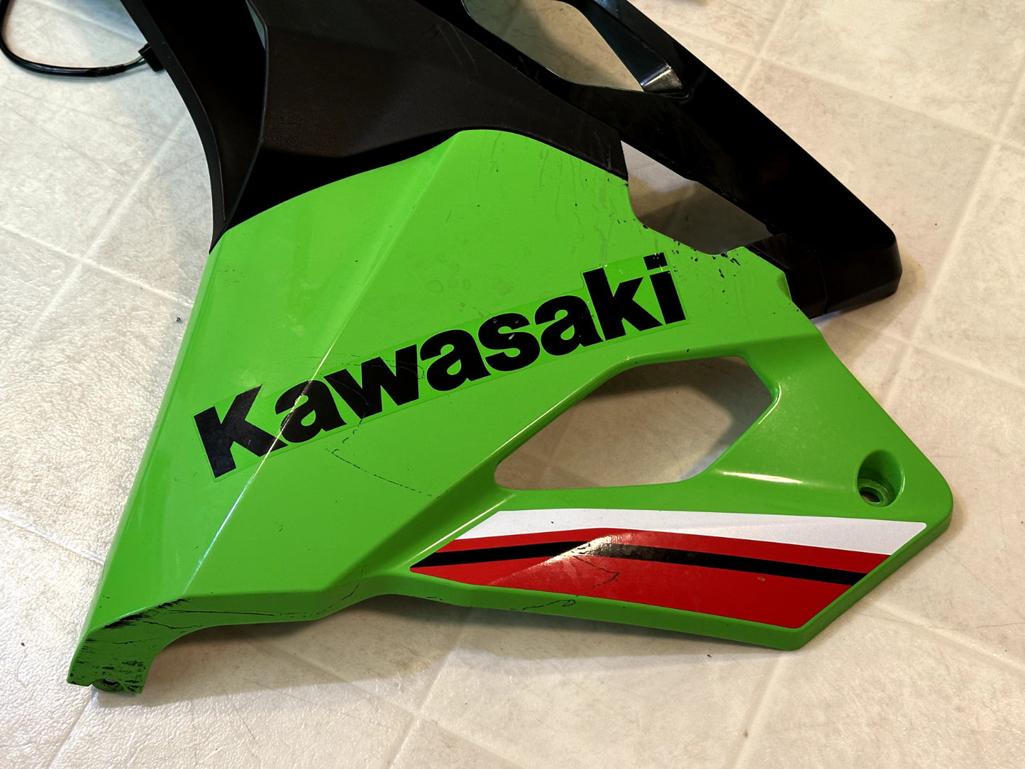 2023-2025 KAWASAKI NINJA ZX4RR OEM FAIRING BODY PANEL COWLING KIT KRT GREEN