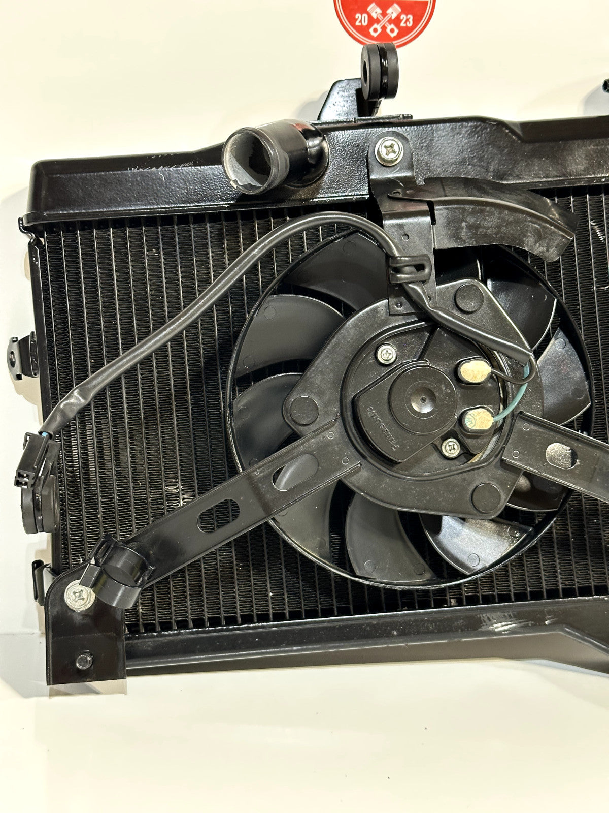 2018-2025 YAMAHA MT 07 MT-07 OEM RADIATOR ENGINE MOTOR COOLER W/ BLOWER FAN
