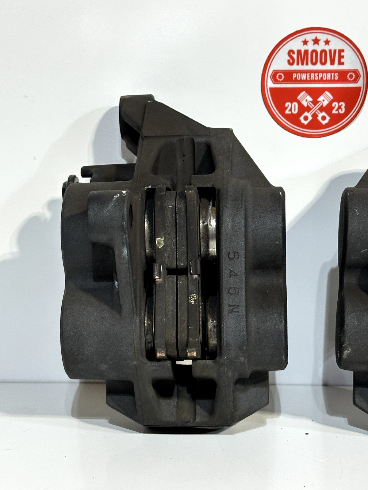 2014-2017 YAMAHA FZ07 FZ-07 OEM FRONT LEFT RIGHT BRAKE CALIPER SET PAIR W/ PADS