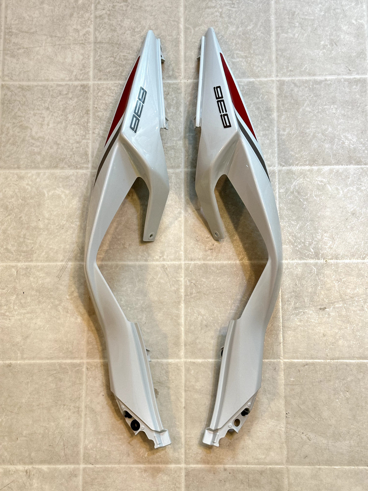 2024-2025 KAWASAKI NINJA ZX6R ZX636 OEM FAIRING BODY PLASTICS COWLING KIT WHITE