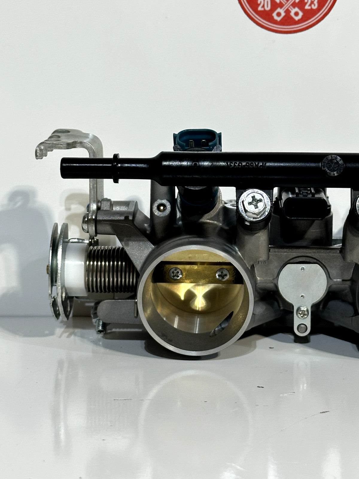 2022-2025 YAMAHA YZF R7 OEM THROTTLE BODY BODIES W/ INJECTORS + FUEL RAIL