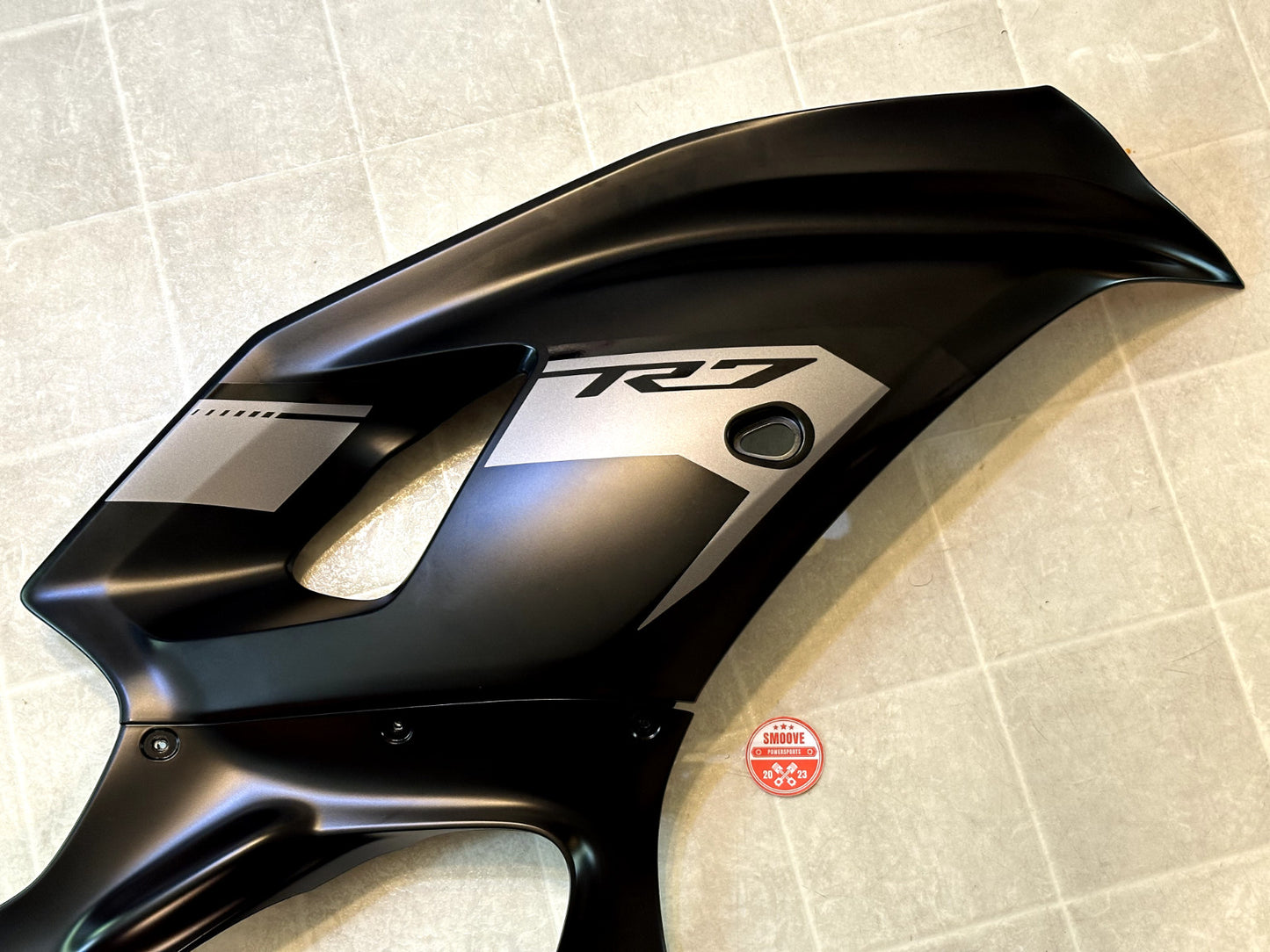2022-2025 YAMAHA YZF R7 OEM COMPLETE FAIRING BODY PANEL PLASTIC COWL KIT BLACK