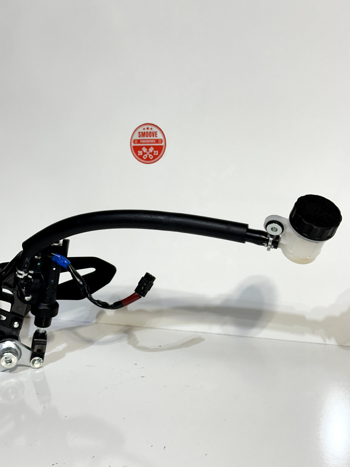 2022-2025 YAMAHA YZF R7 OEM REAR BACK BRAKE MASTER CYLINDER W/ RIGHT FOOT PEG