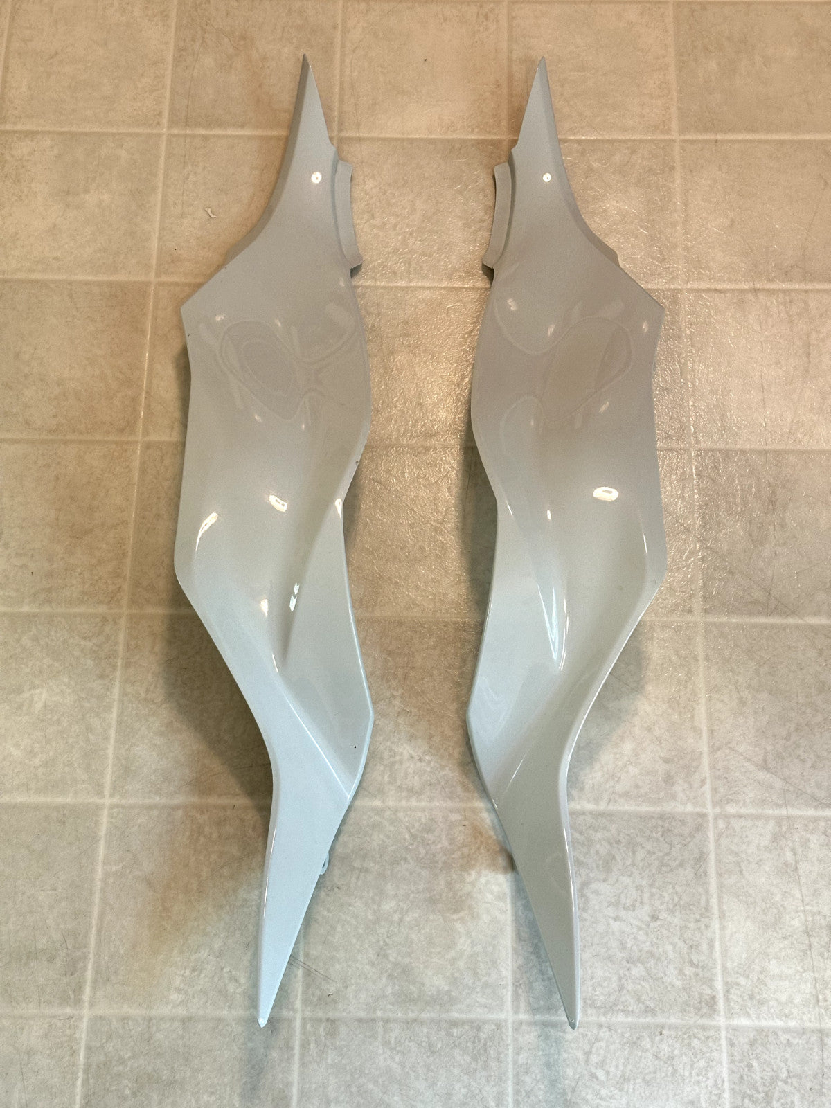 2024-2025 KAWASAKI NINJA ZX6R ZX636 OEM FAIRING BODY PLASTICS COWLING KIT WHITE