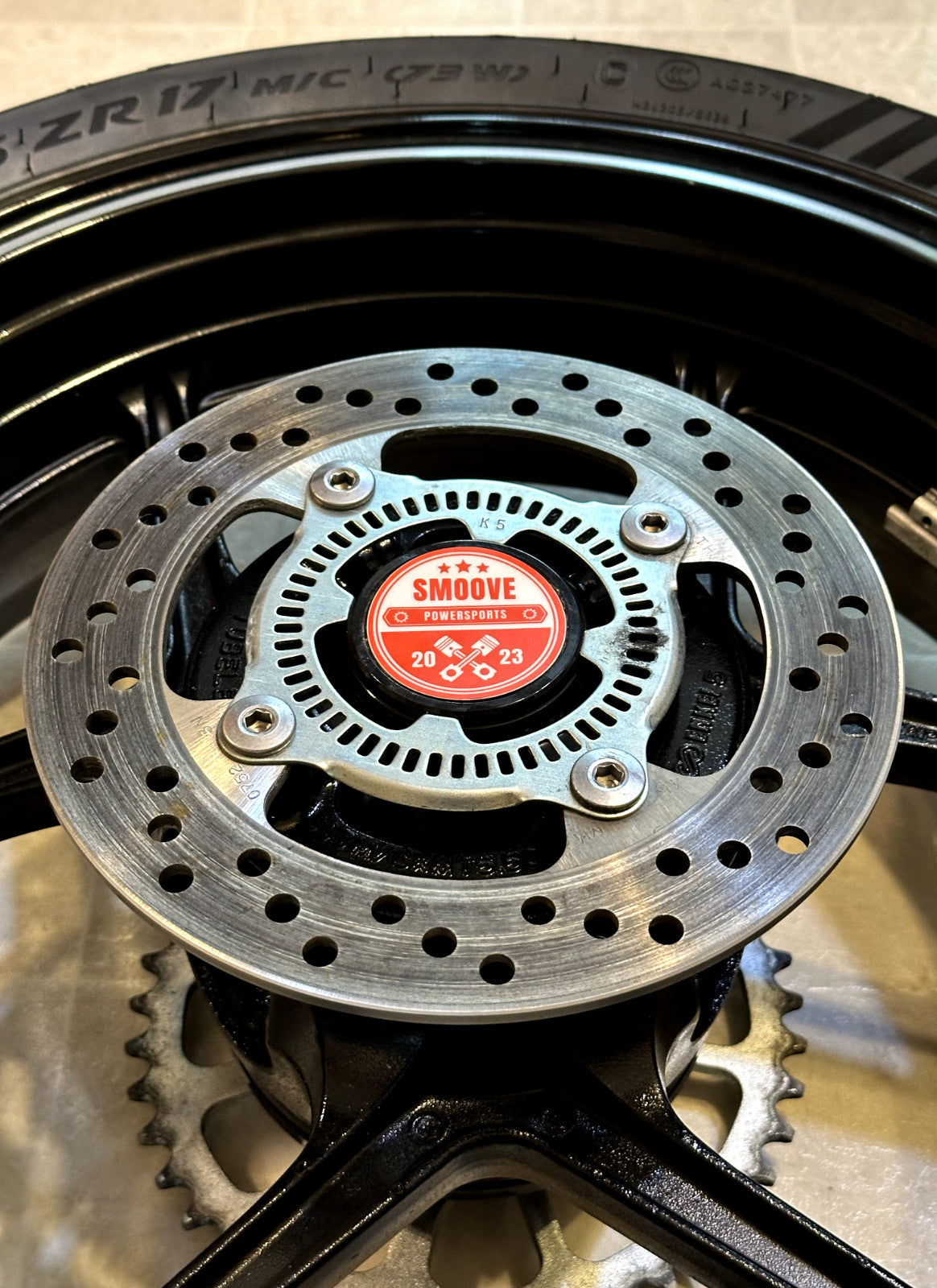 2019-2025 KAWASAKI NINJA ZX6R ZX636 OEM REAR BACK WHEEL RIM ROTOR SPROCKET TIRE