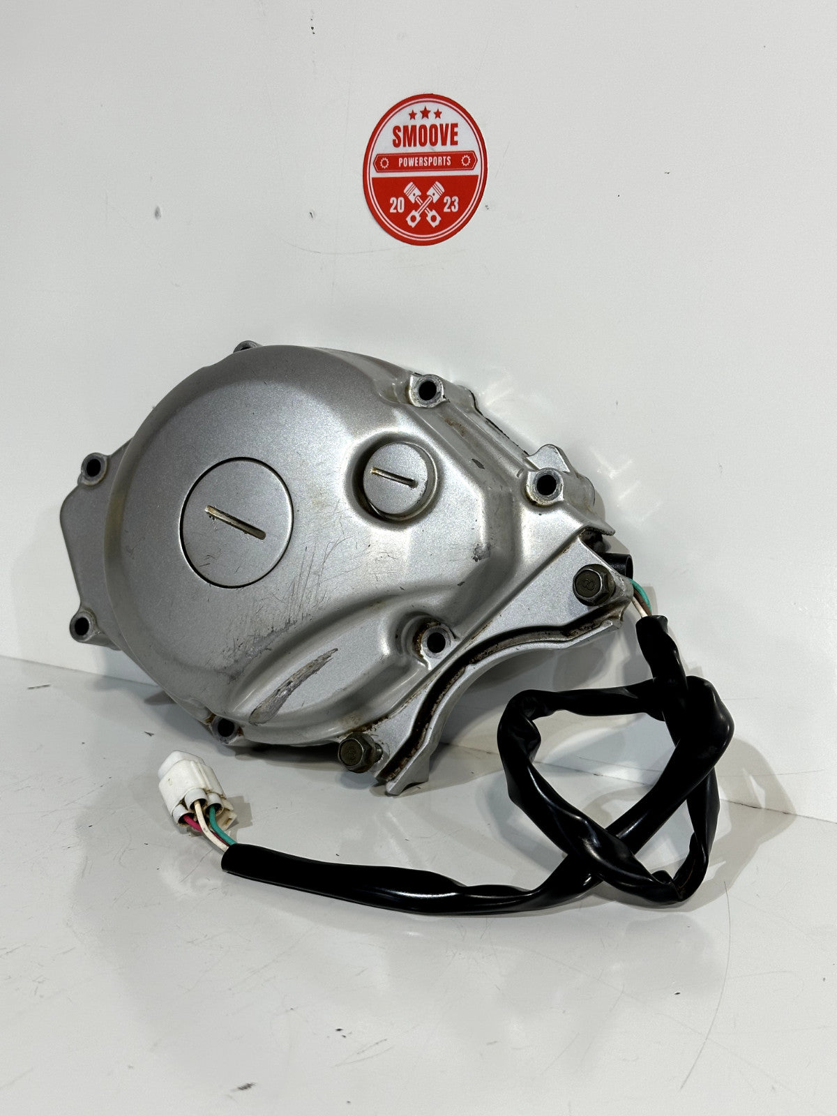 2002 YAMAHA TTR125 TTR 125 OEM STATOR MAGNETO COVER W/ STATOR MAGNETO GENERATOR