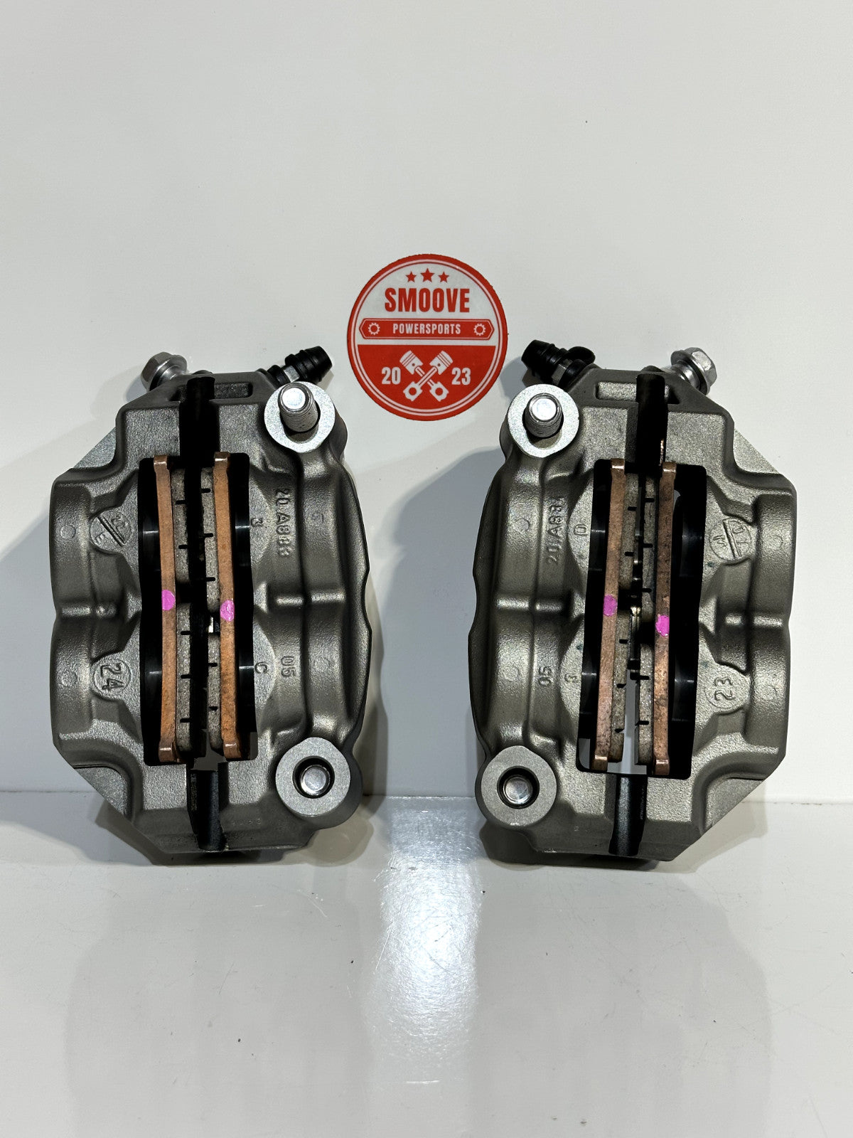 2021-2025 KAWASAKI NINJA ZX10R OEM FRONT LEFT RIGHT BREMBO BRAKE CALIPER SET