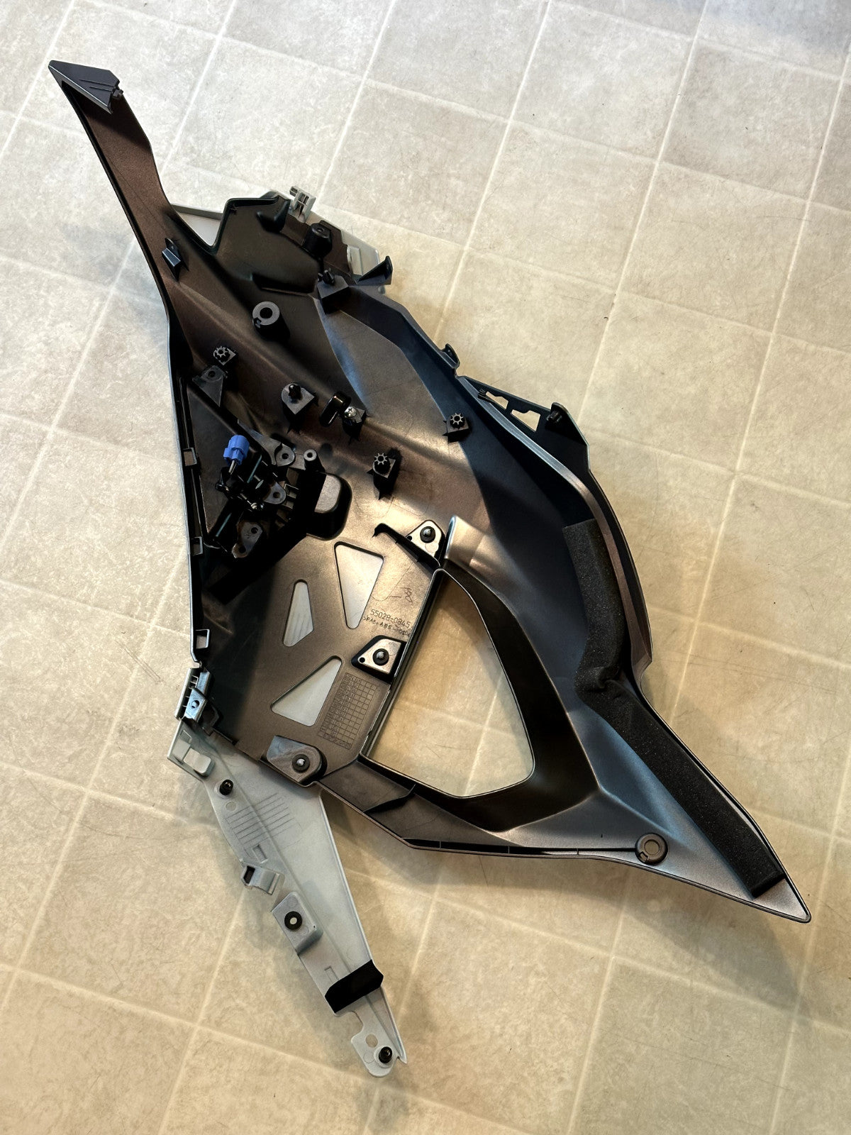 2024-2025 KAWASAKI NINJA ZX6R ZX636 OEM FAIRING BODY PLASTICS COWLING KIT WHITE